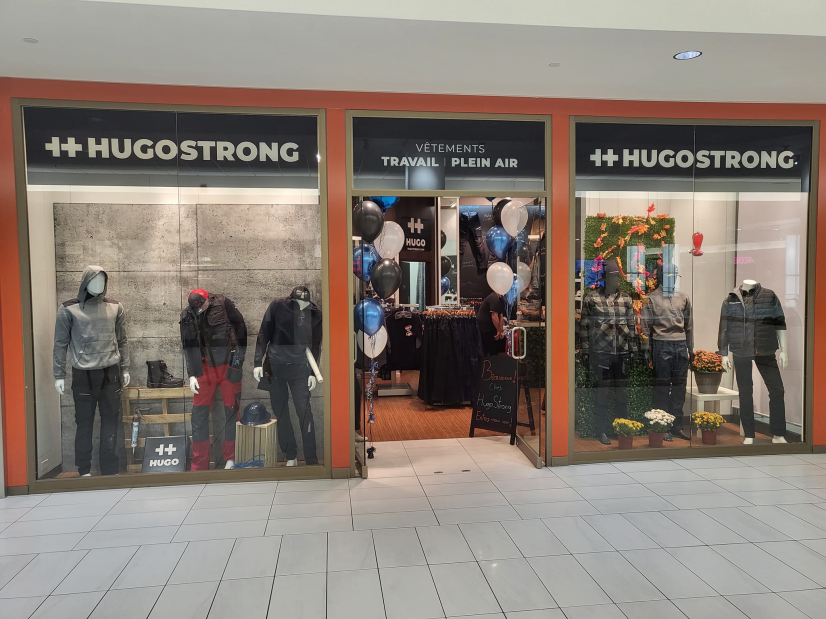 Hugo Strong fait son arrivée aux Galeries Chagnon