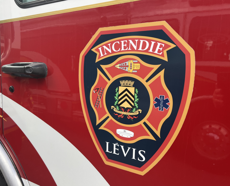 Incendie à Saint-Étienne-de-Lauzon