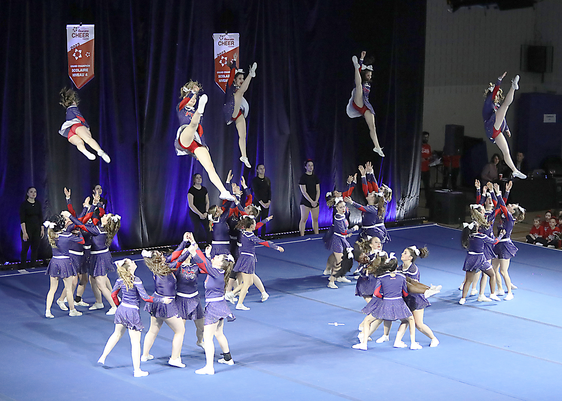 10e édition pour Faucons cheer