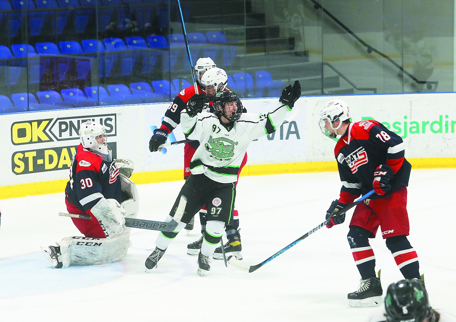 Le hockey junior à l’honneur à Saint-Romuald