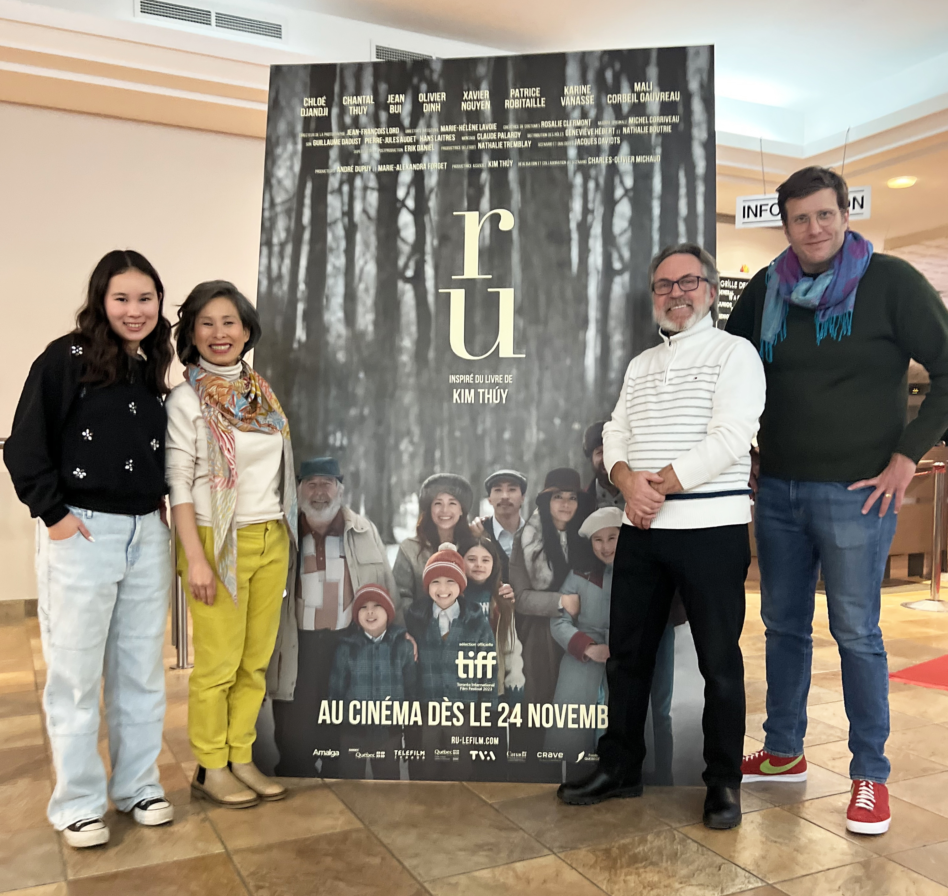 Avant-première du film Ru à Lévis