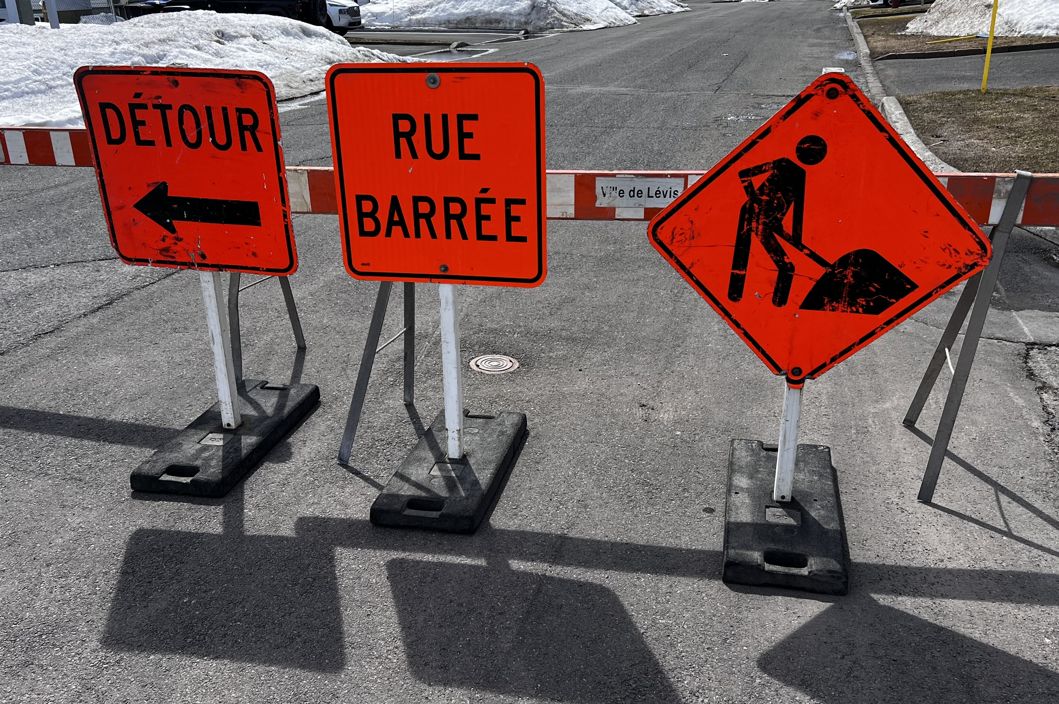 Fermeture d’une voie sur Guillaume-Couture et d’une partie de la rue des Rubis la semaine prochaine