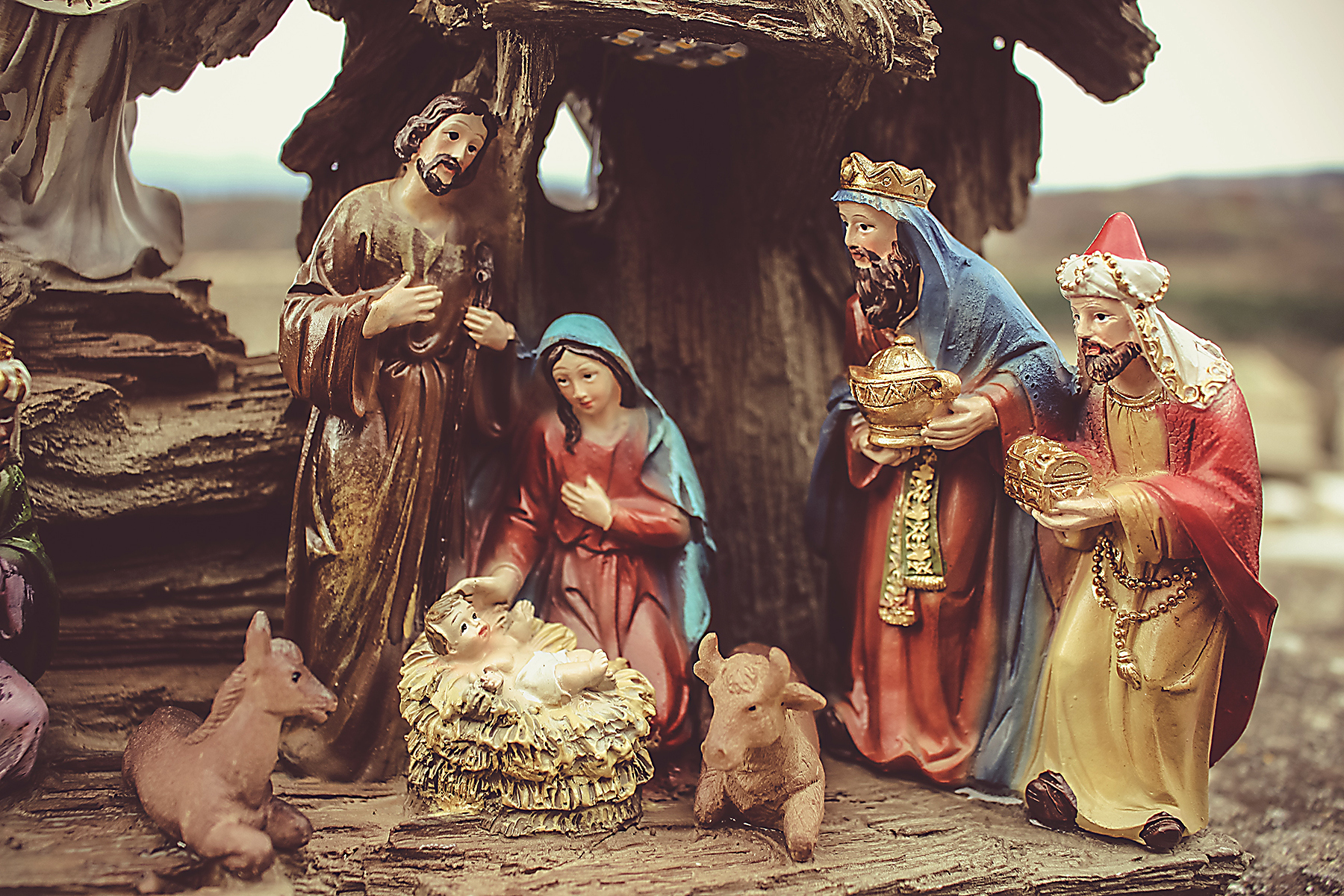 La crèche sous toutes ses coutures à Saint-Michel