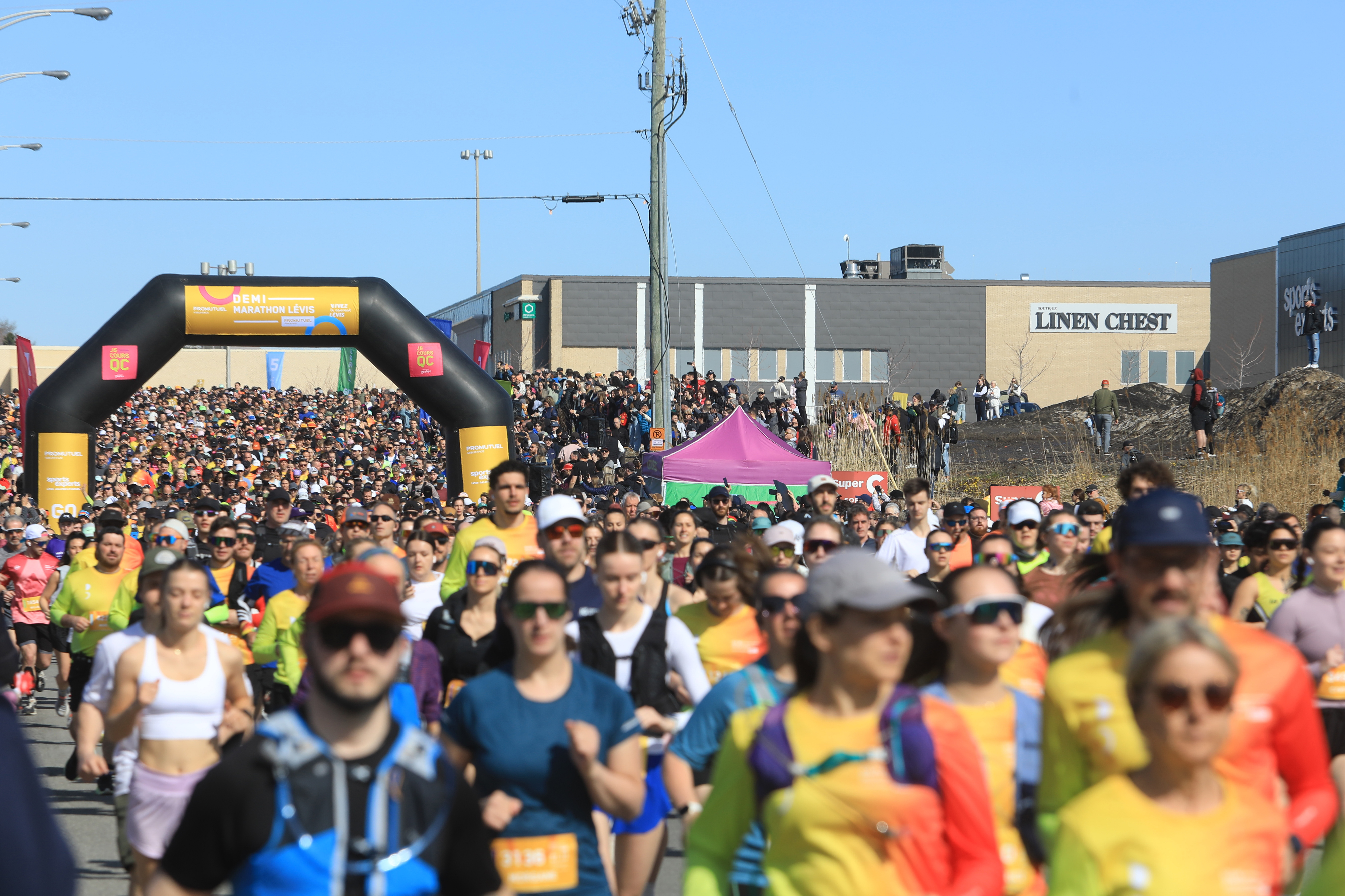 Nouvelle réussite pour le Demi-marathon de Lévis 