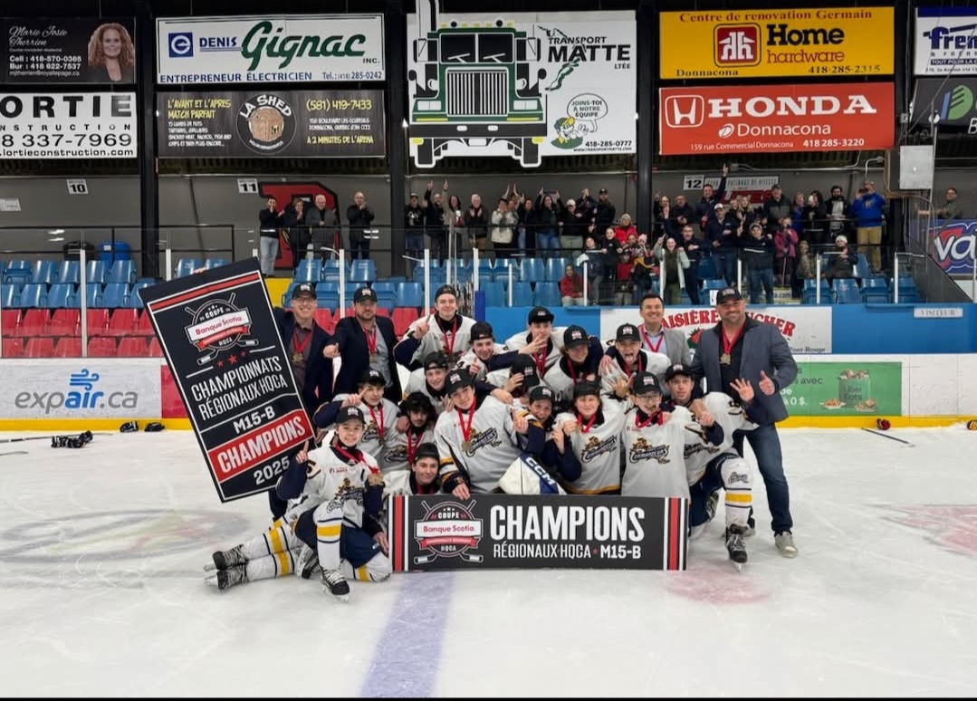 Une saison remplie de succès pour les Commandeurs M15 B2