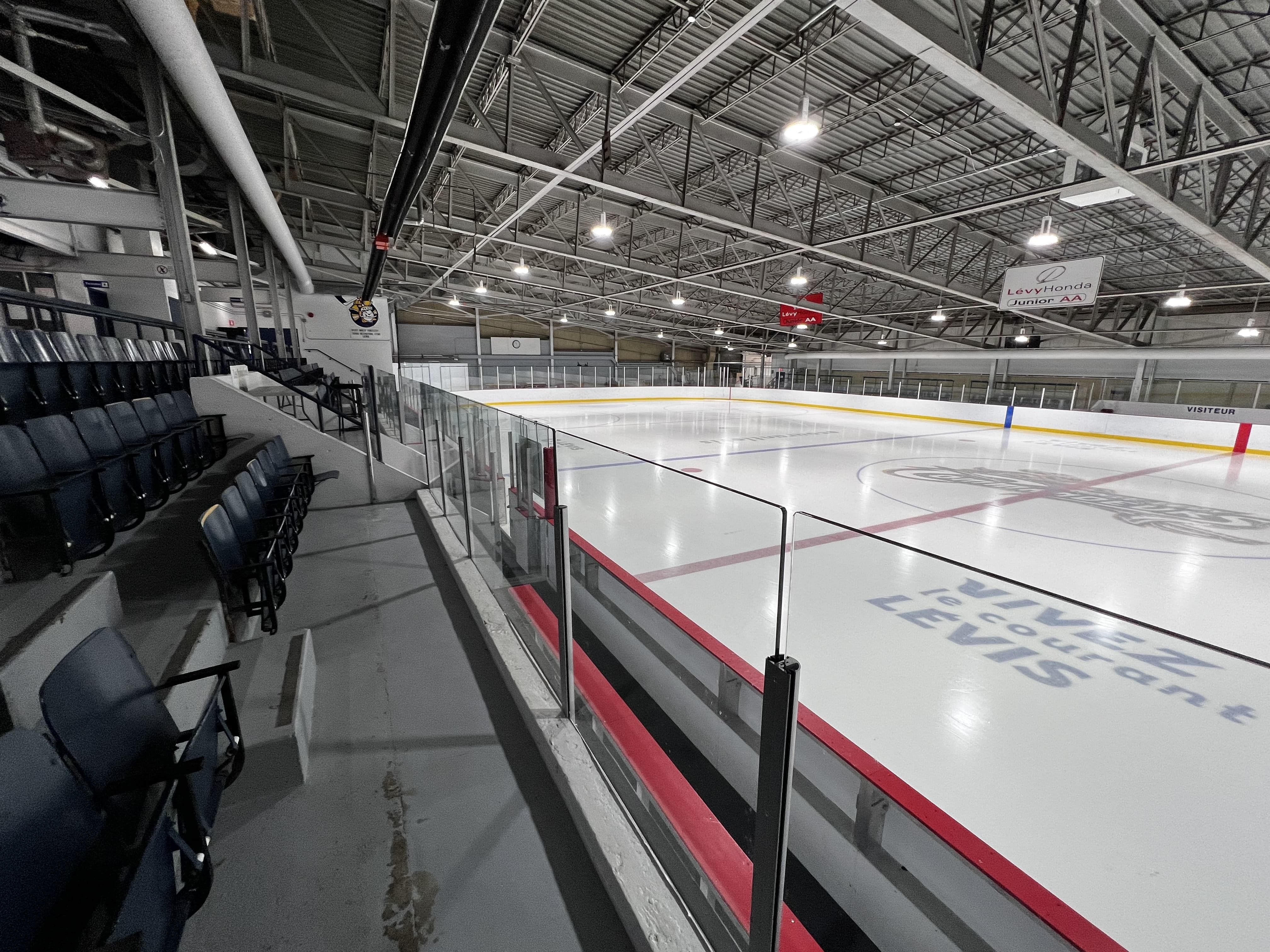 Une étape importante dans la modernisation de l’Aréna André Lacroix