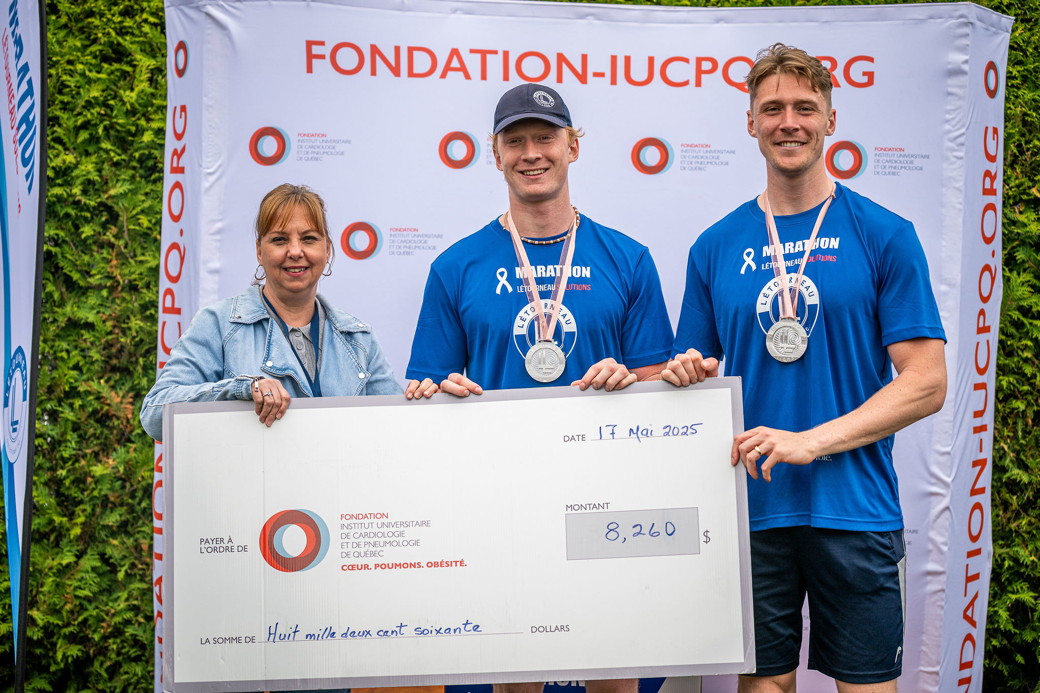 Le Marathon Létourneau Solutions amasse 8 260 $ pour la cause 