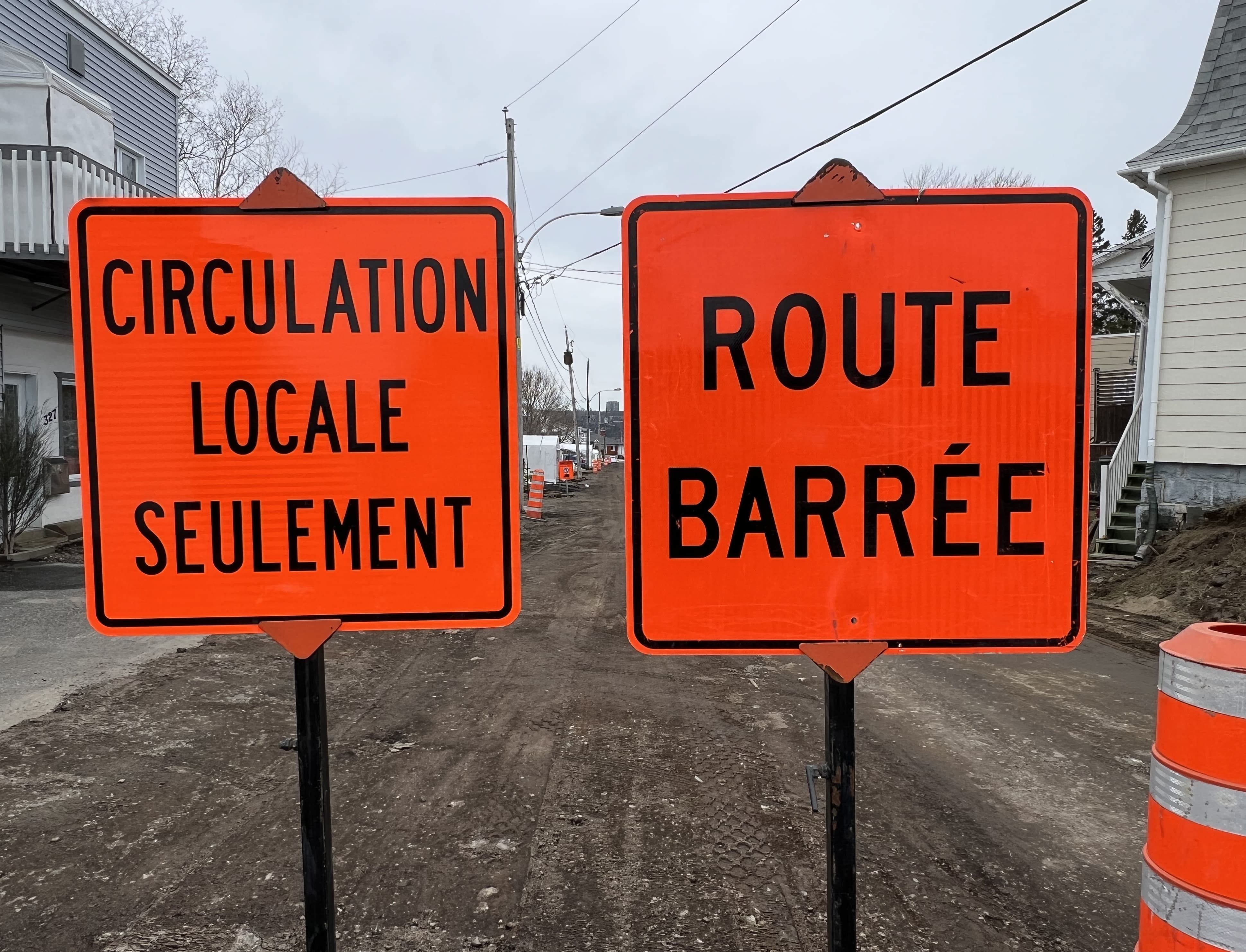 Entraves et modifications à la circulation sur les routes à prévoir