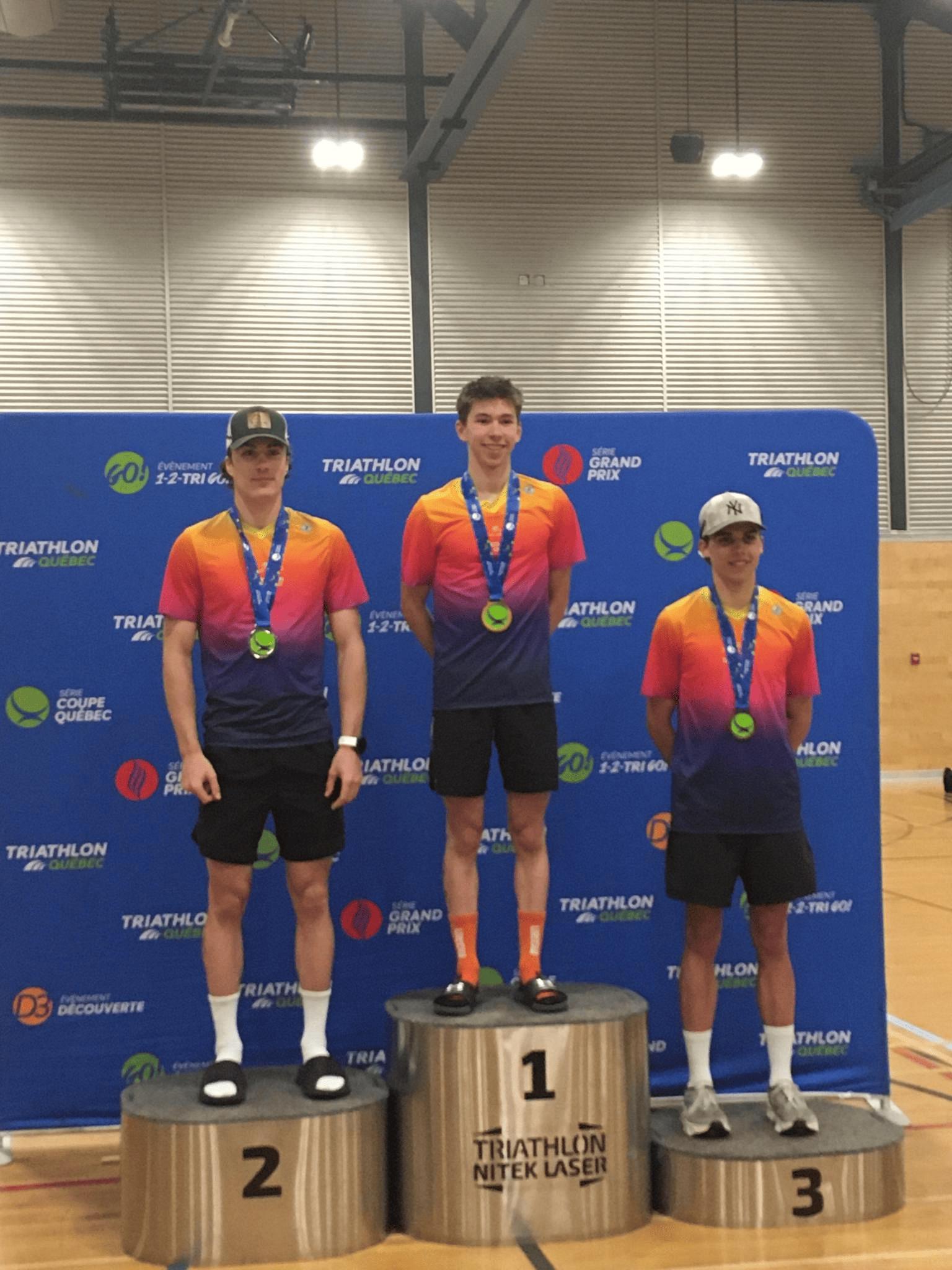 Un début de saison performant pour Triathlon junior Lévis