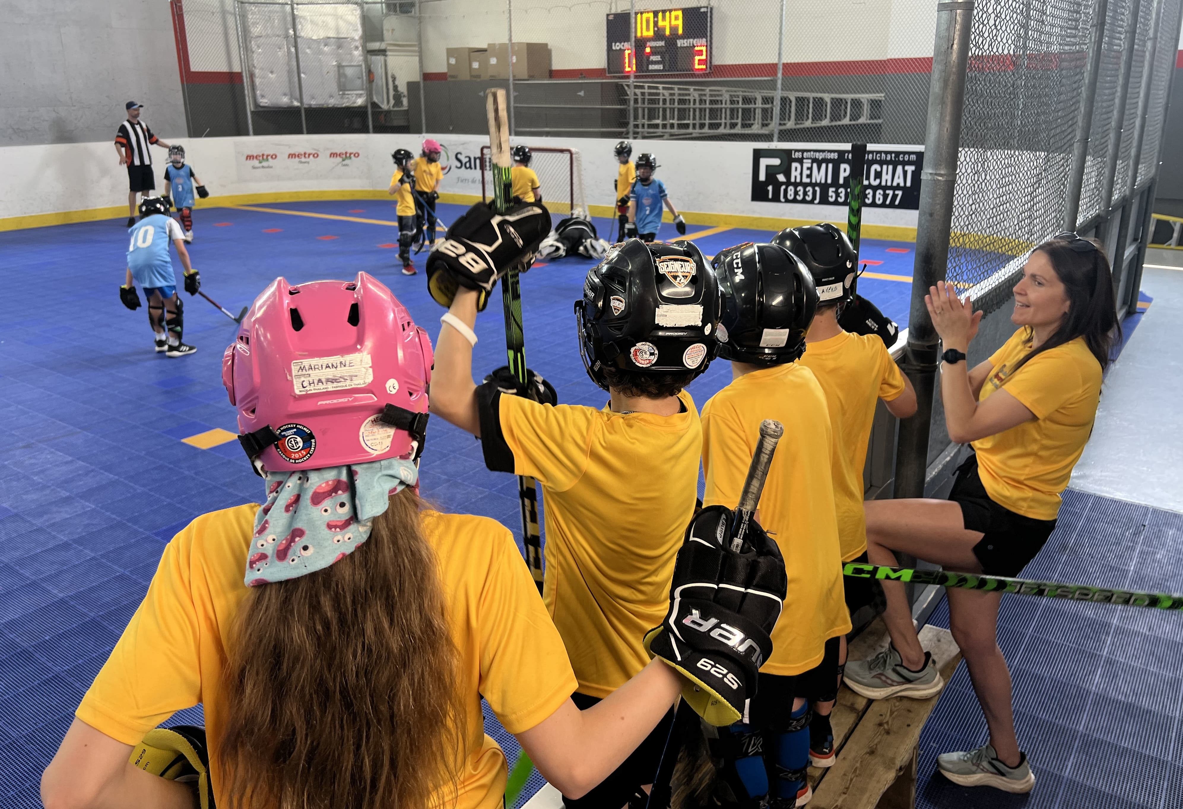 Un autre grand succès pour le Championnat de dekhockey des Navigateurs