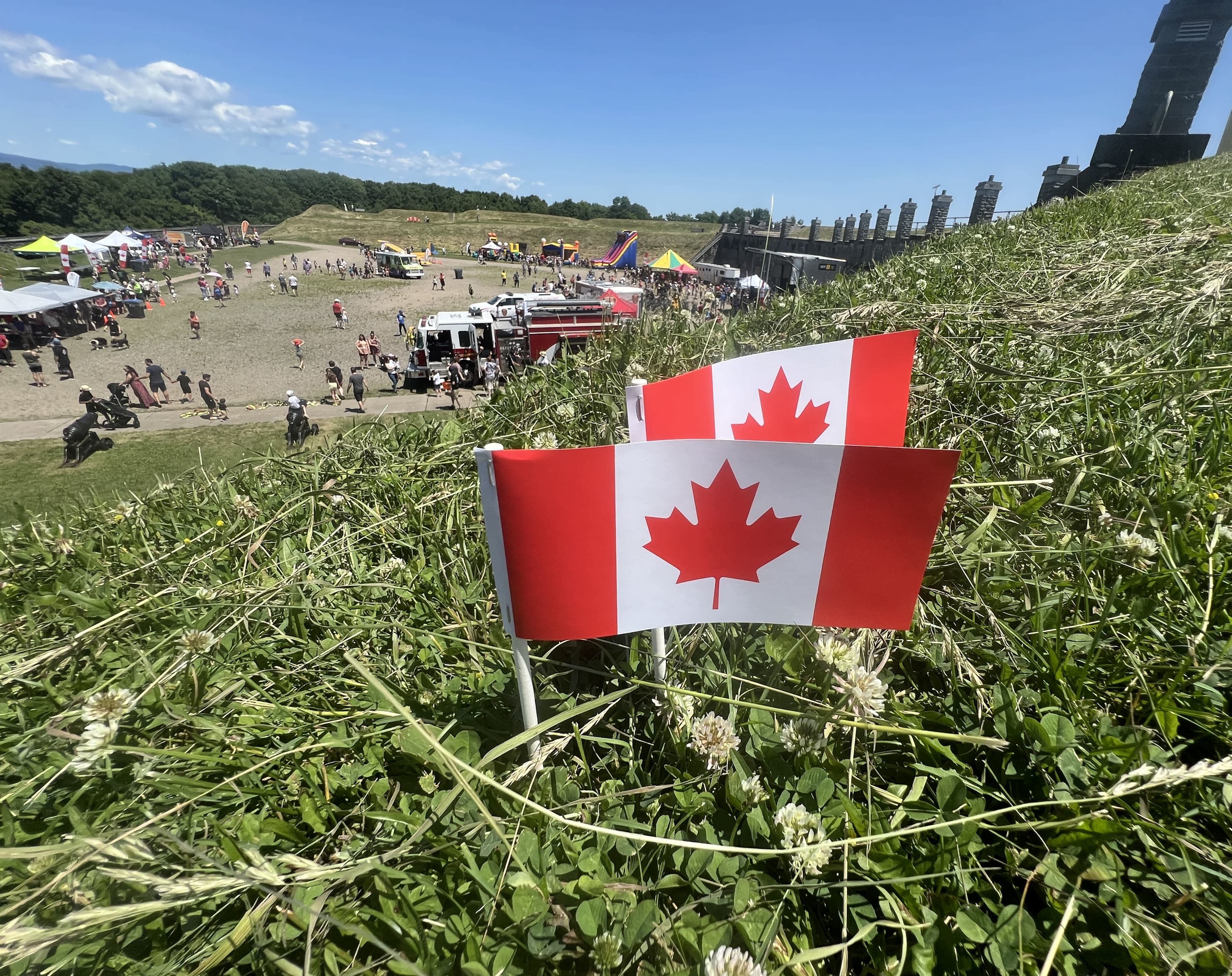 Des festivités familiales pour la fête du Canada