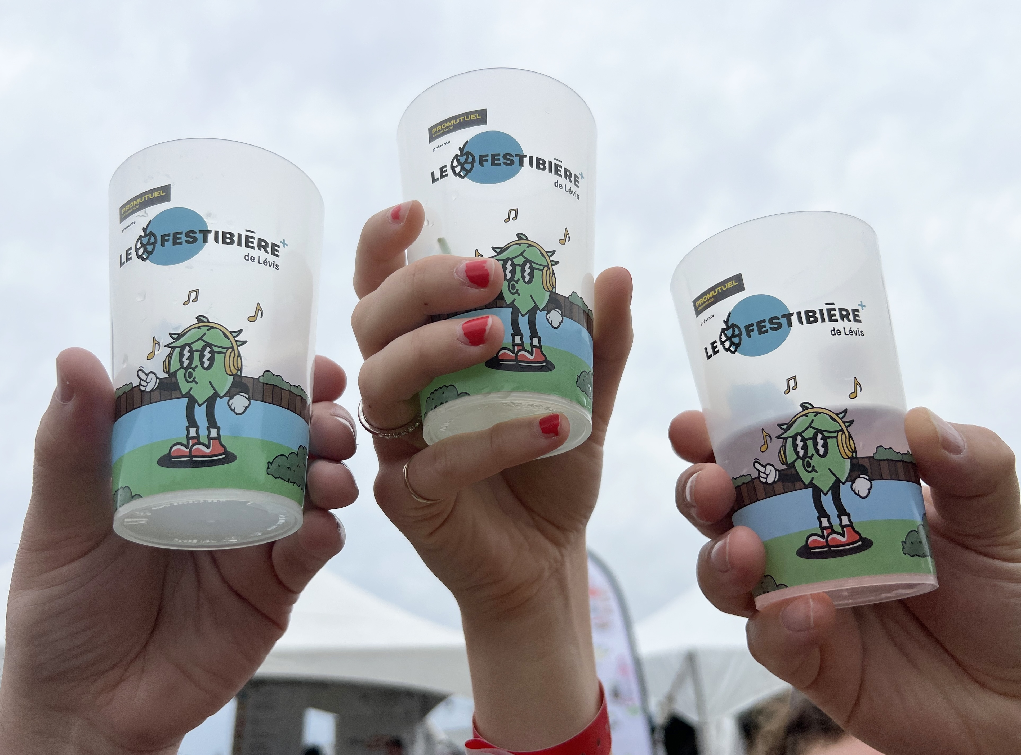 Réussite malgré la pluie pour le Festibière de Lévis