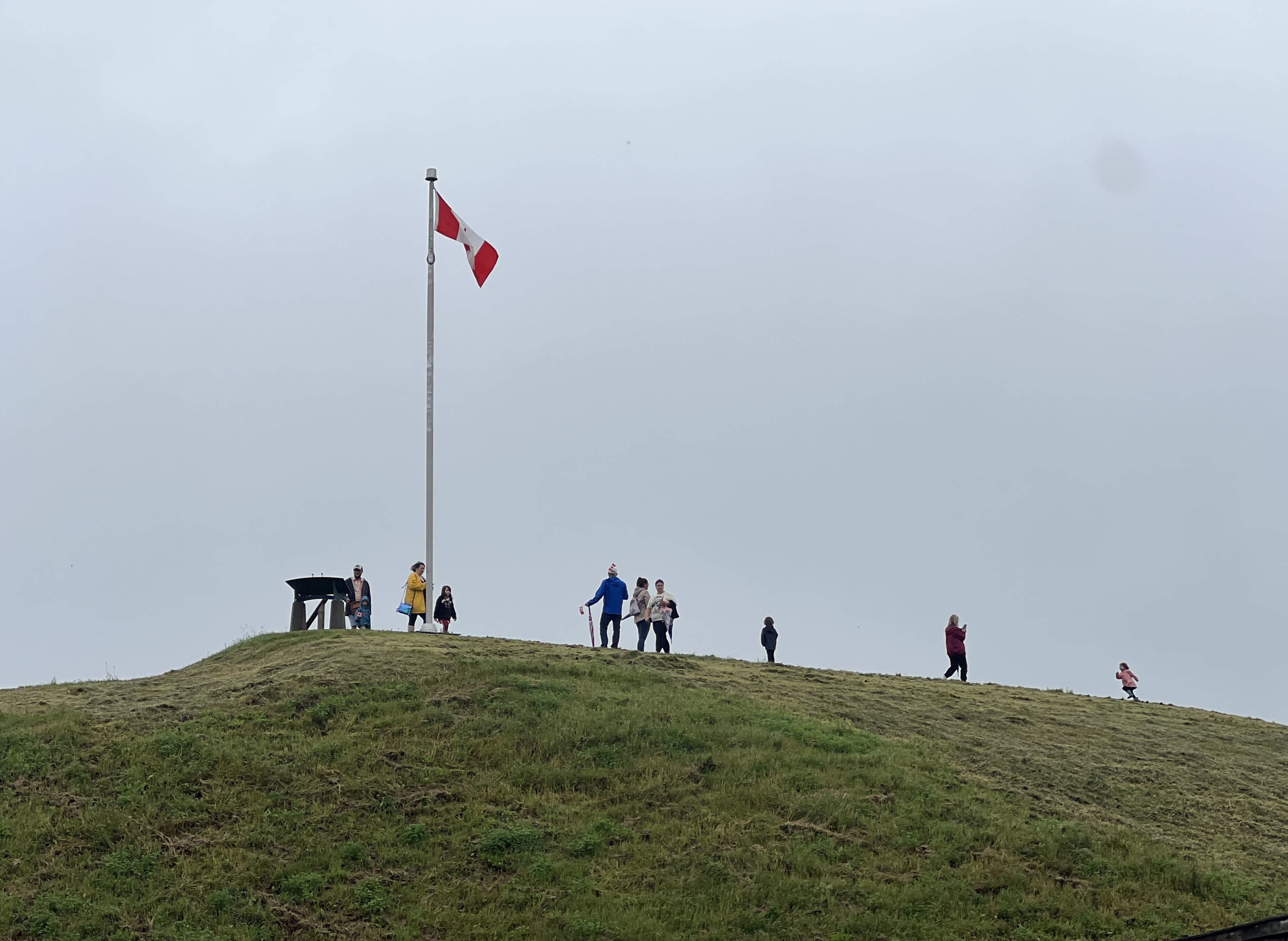 Lévis célèbre la fête du Canada malgré la pluie