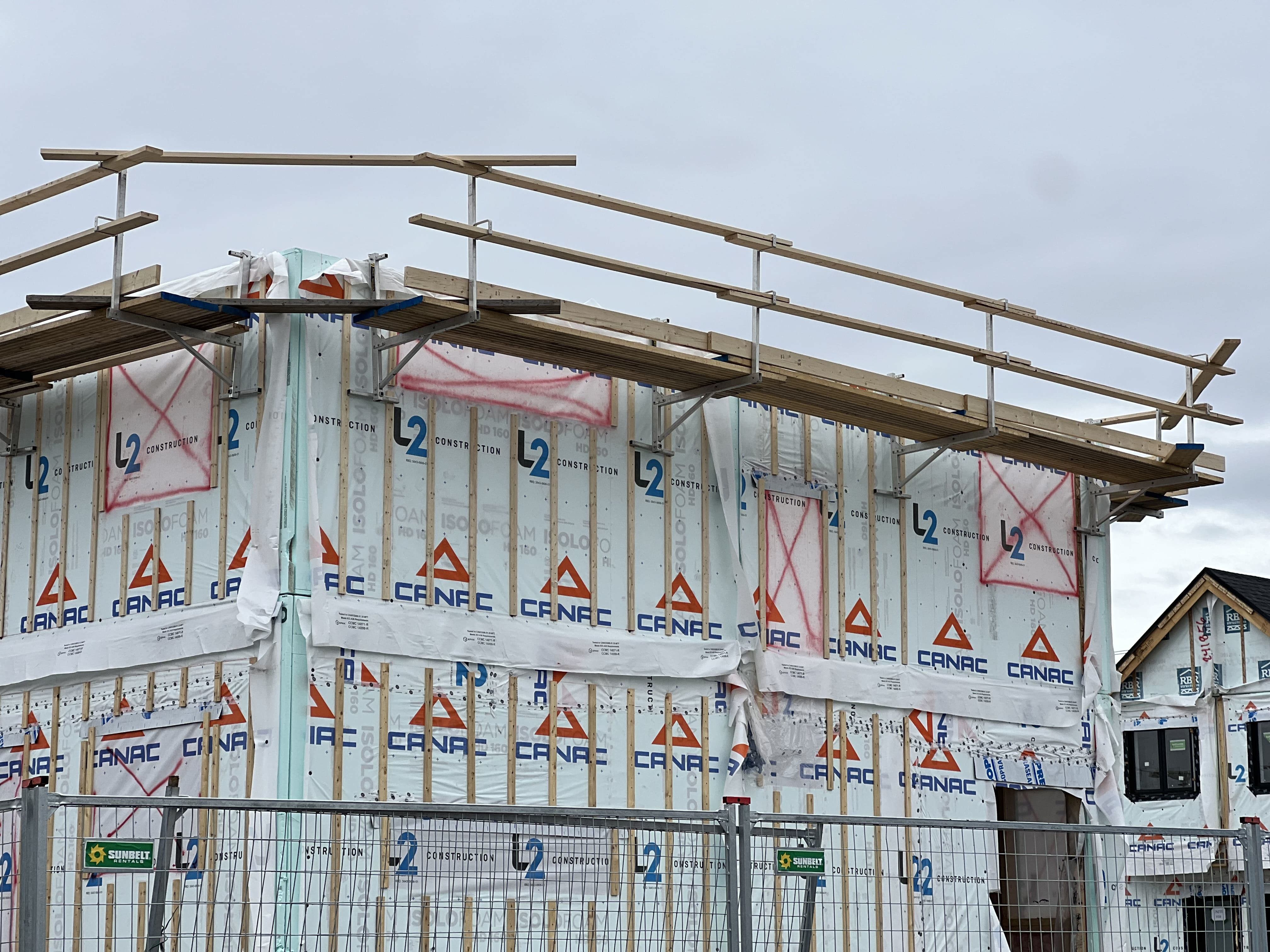 Les mises en chantier encore en baisse à Lévis