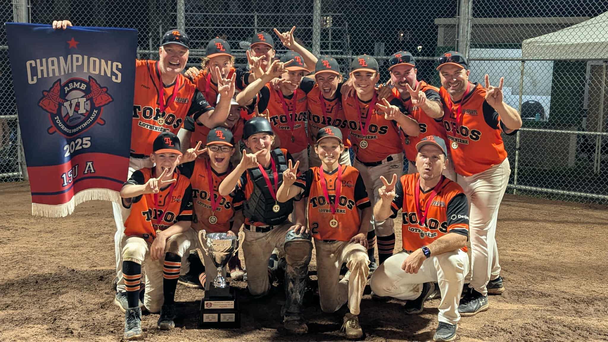 Deux tournois remportés pour les Toros U15 A