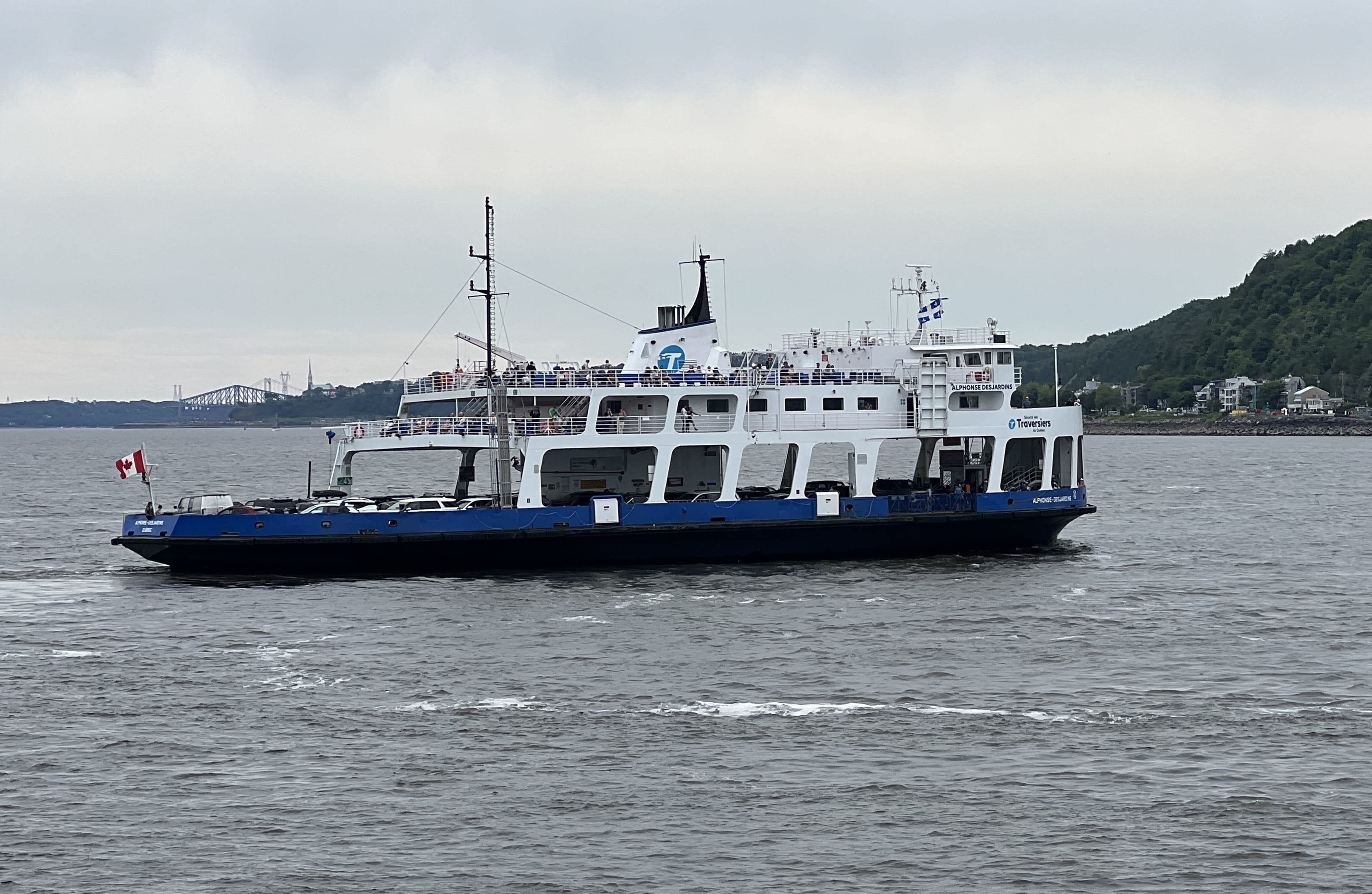 Traversier en maintenance