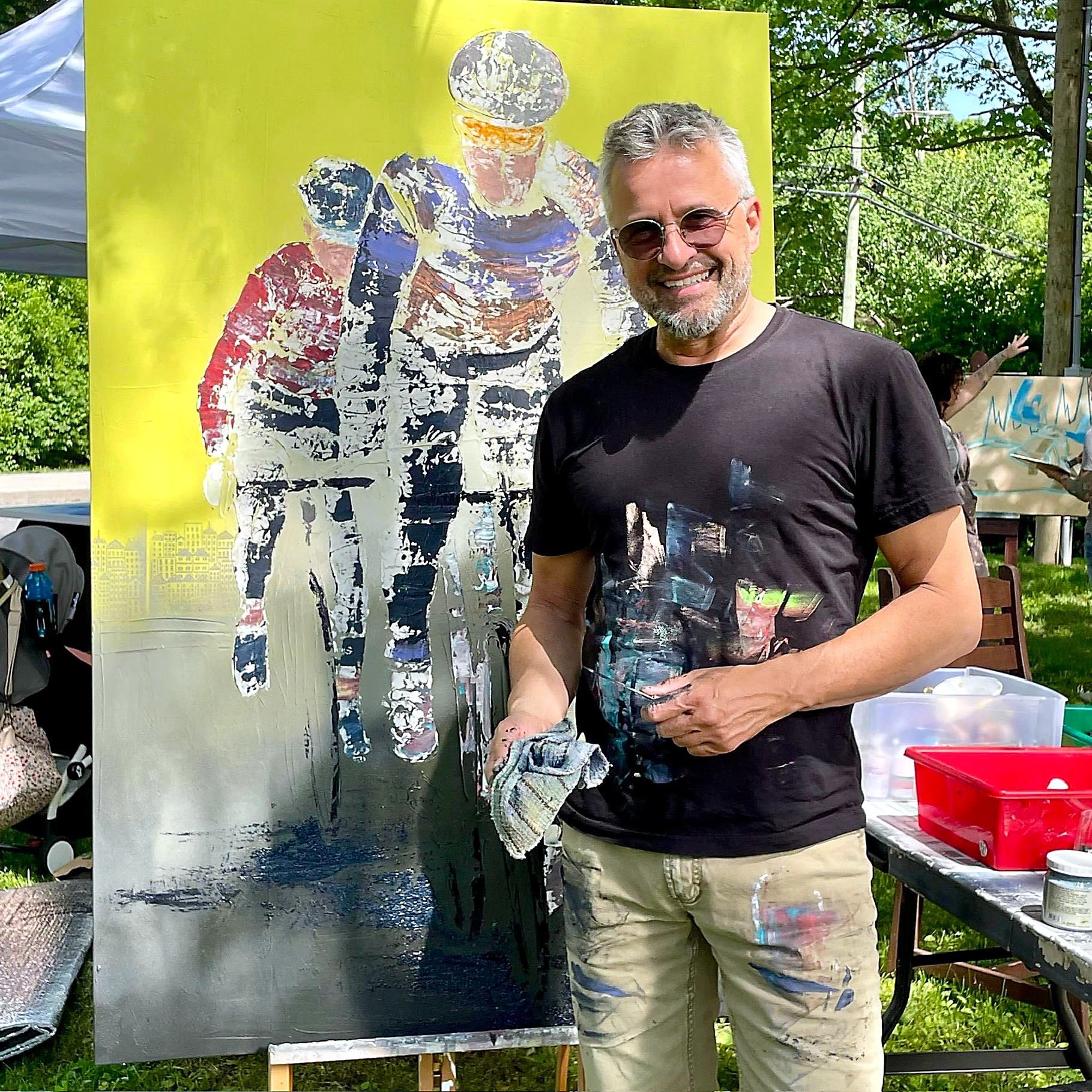 Daniel Ouellet expose à la Galerie d’art des Deux-Ponts