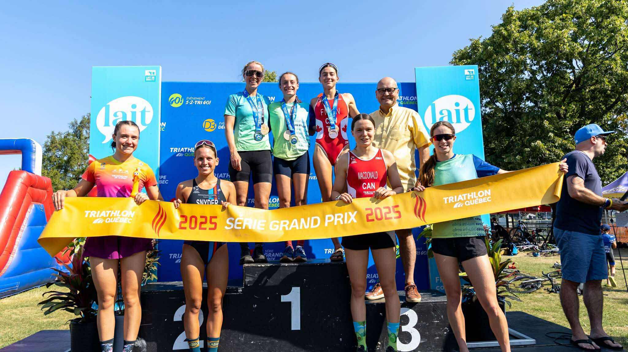 Triathlon Junior Lévis brille aux championnats québécois
