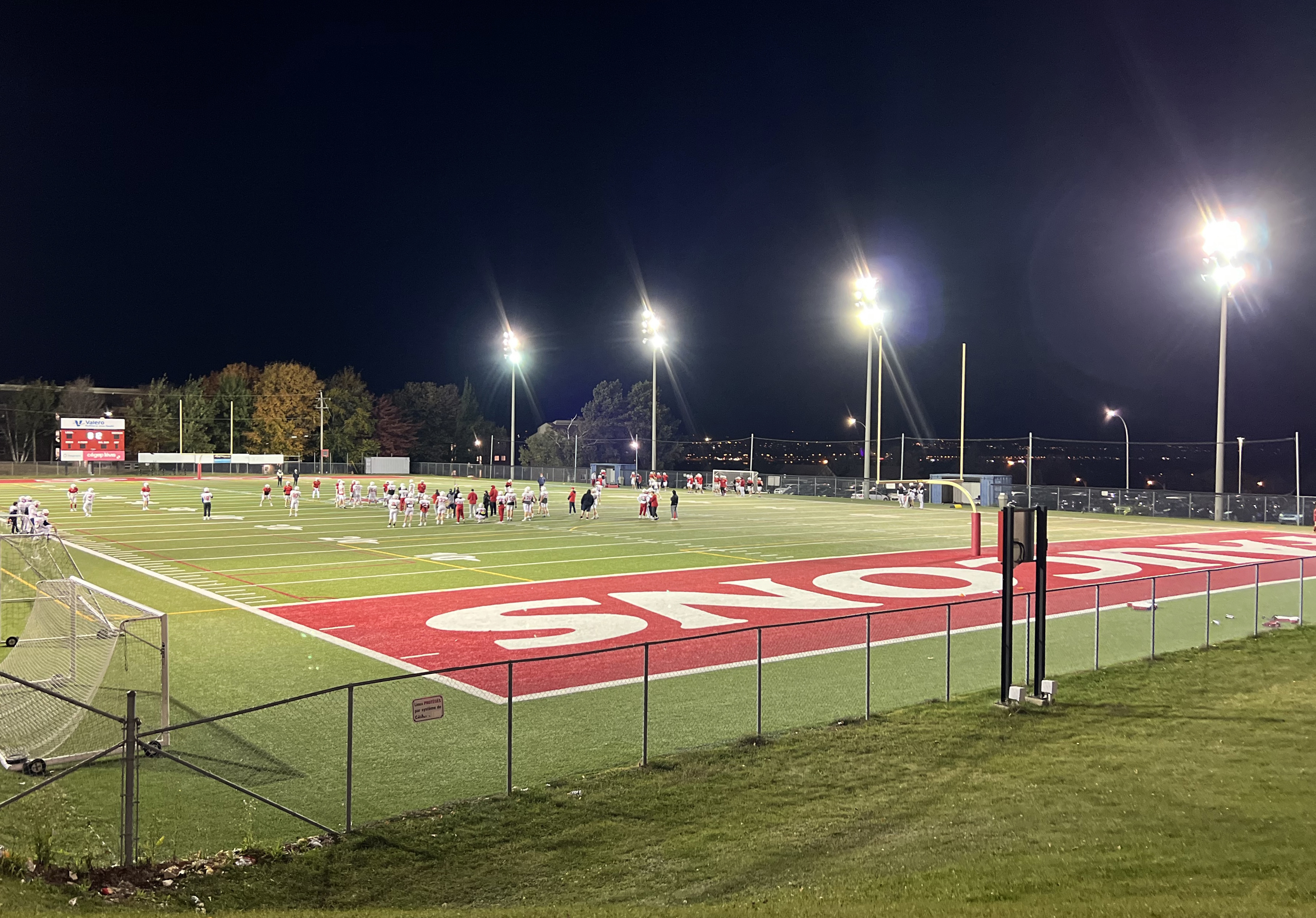 Les Faucons s’inclinent contre Sherbrooke