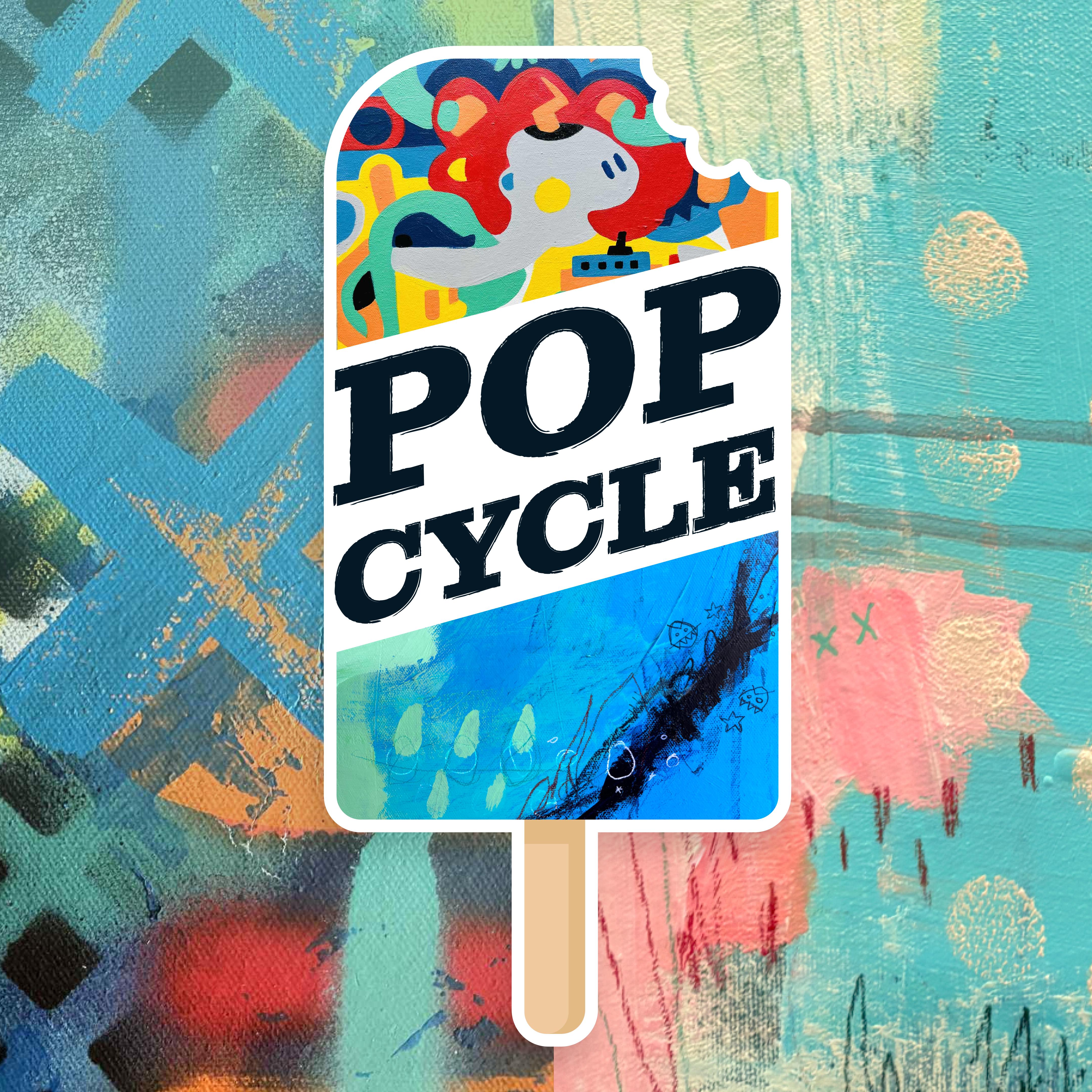 Une Lévisienne parmi le vernissage de Pop-Cycle