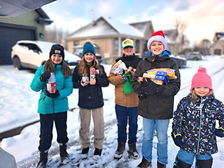 La guignolée des Lions de Saint-Agapit de retour