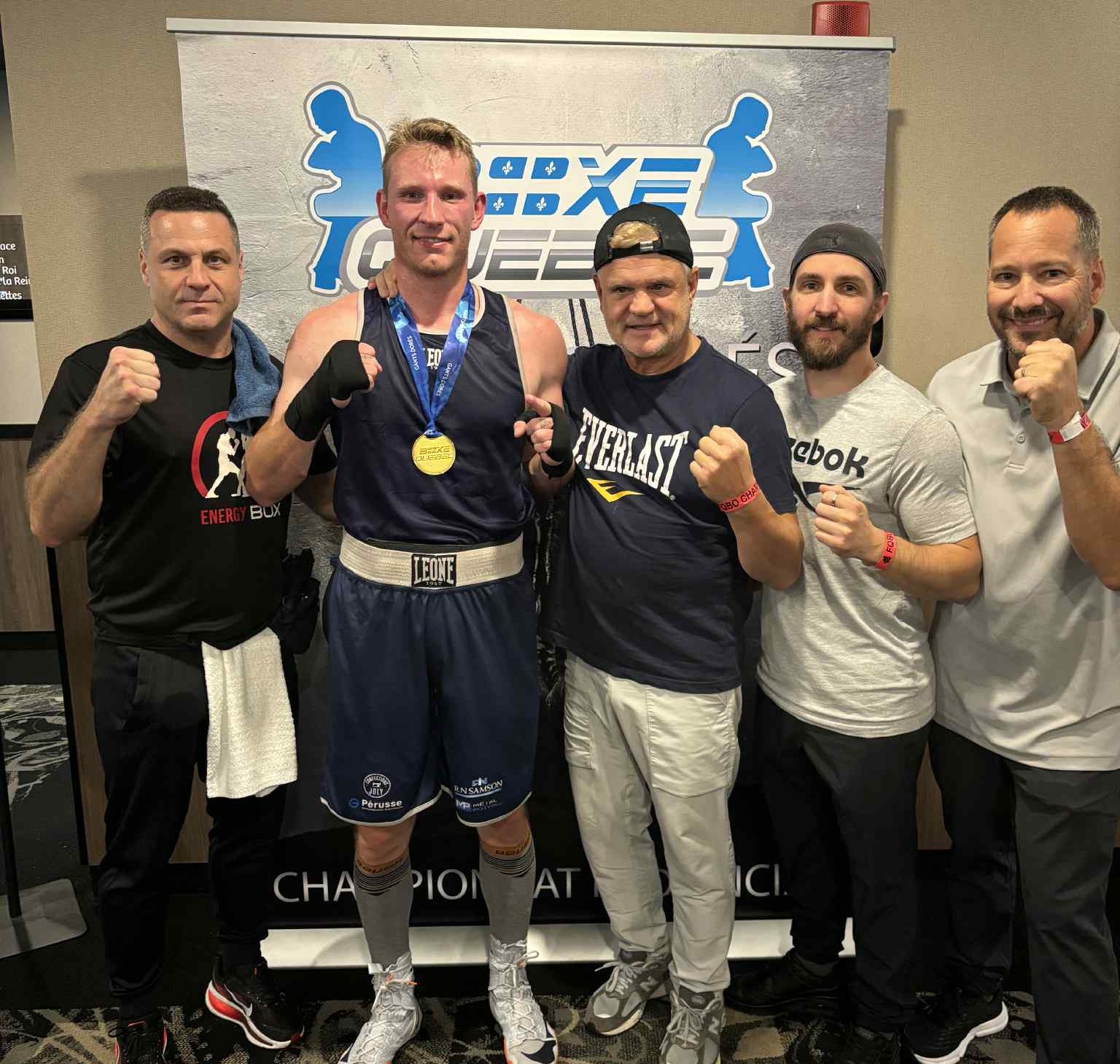 Steven Samson  champion québécois