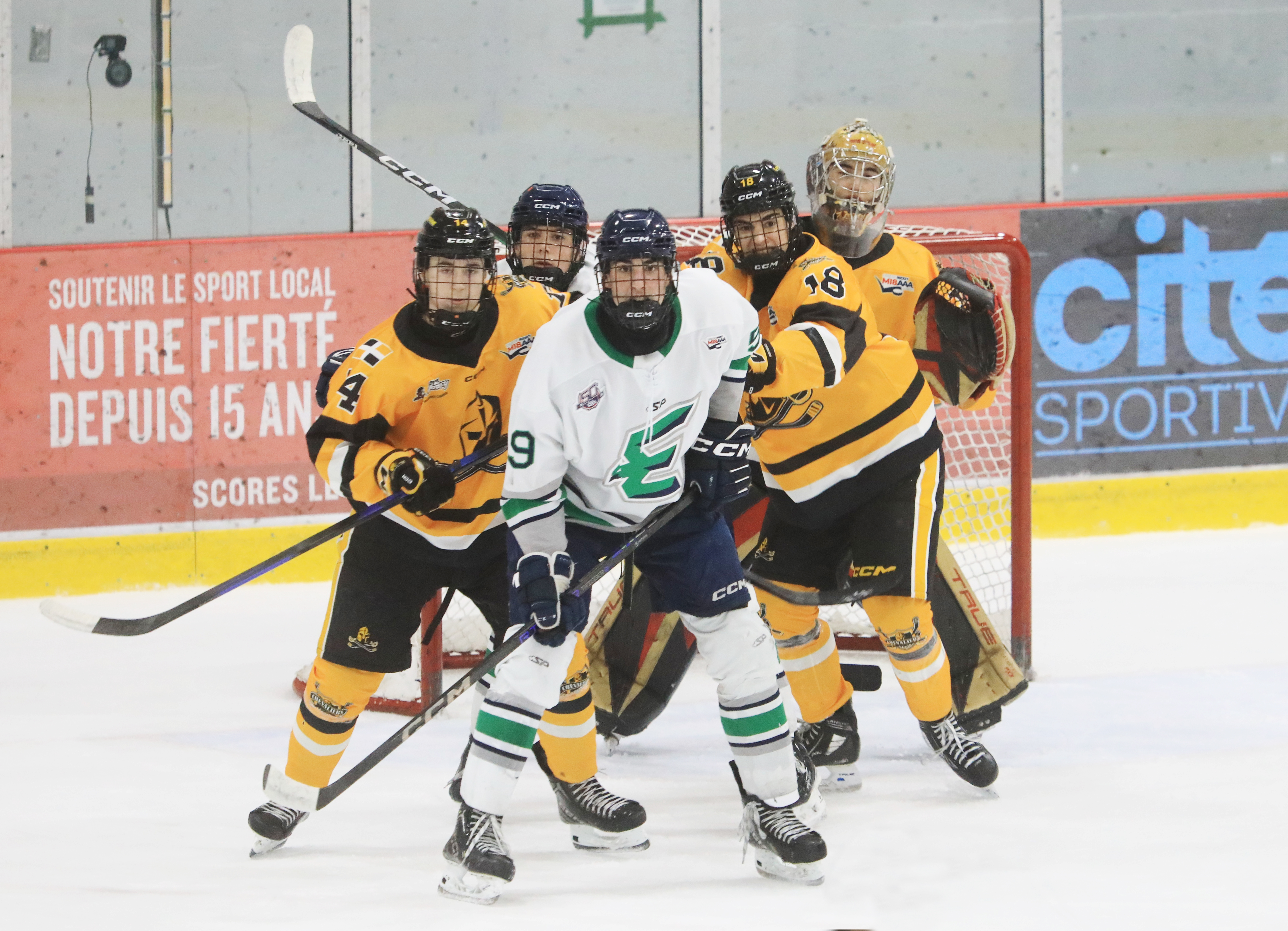 Une victoire et un revers pour les Chevaliers