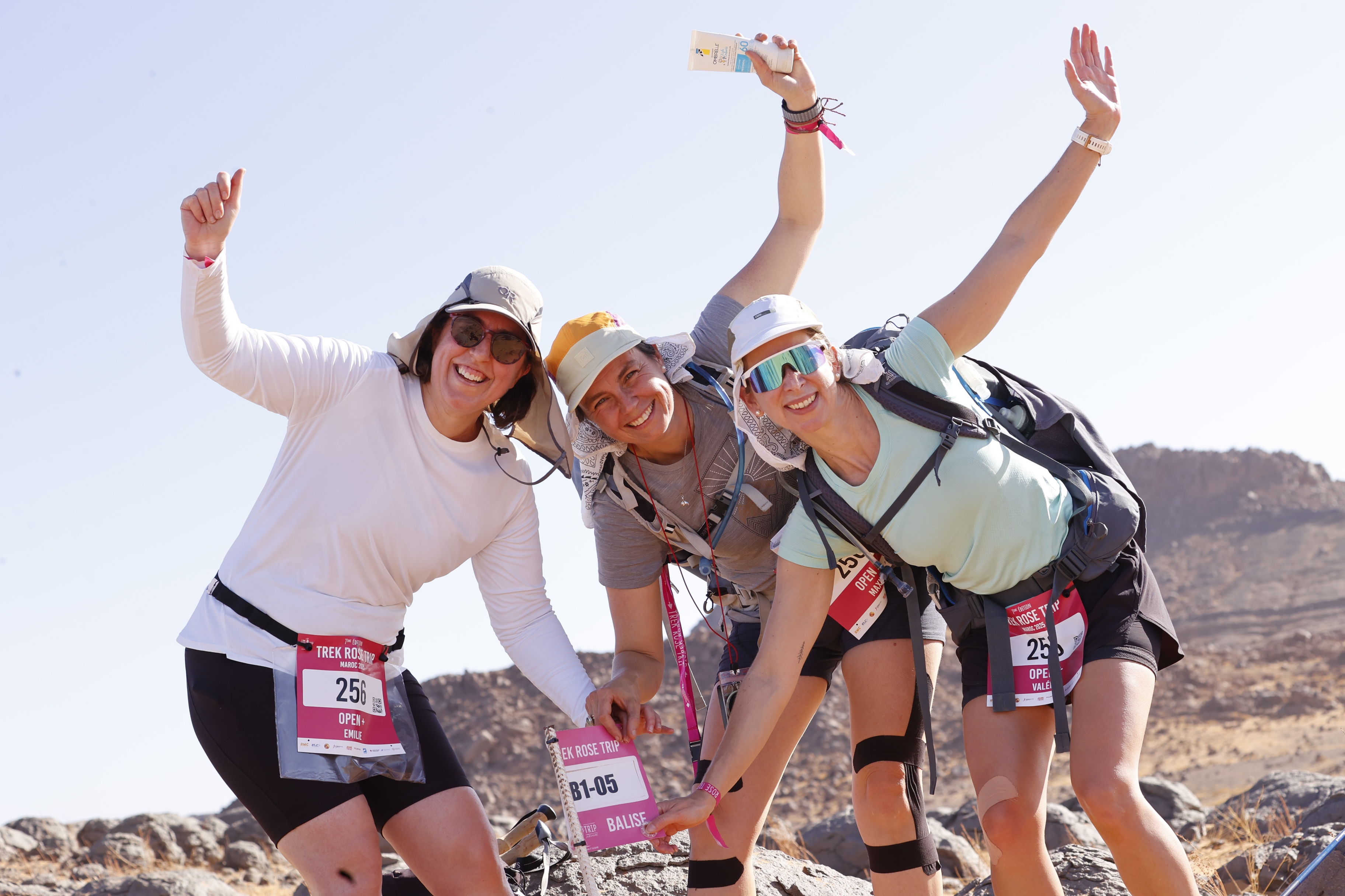 Une Sylvestoise en 2e place du Rose Trip Maroc