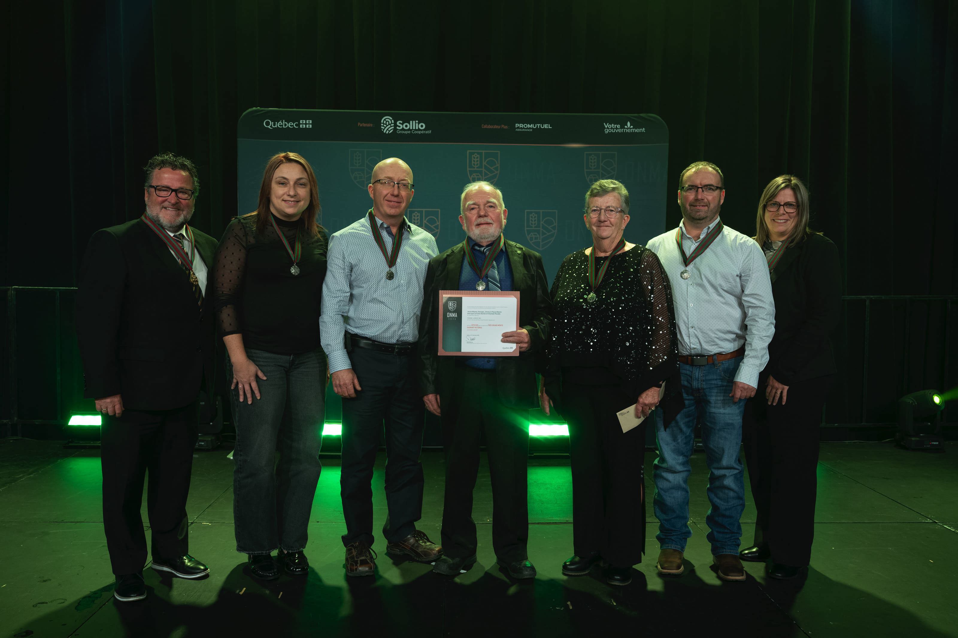 Une ferme de Saint-Narcisse-de-Beaurivage récompensée