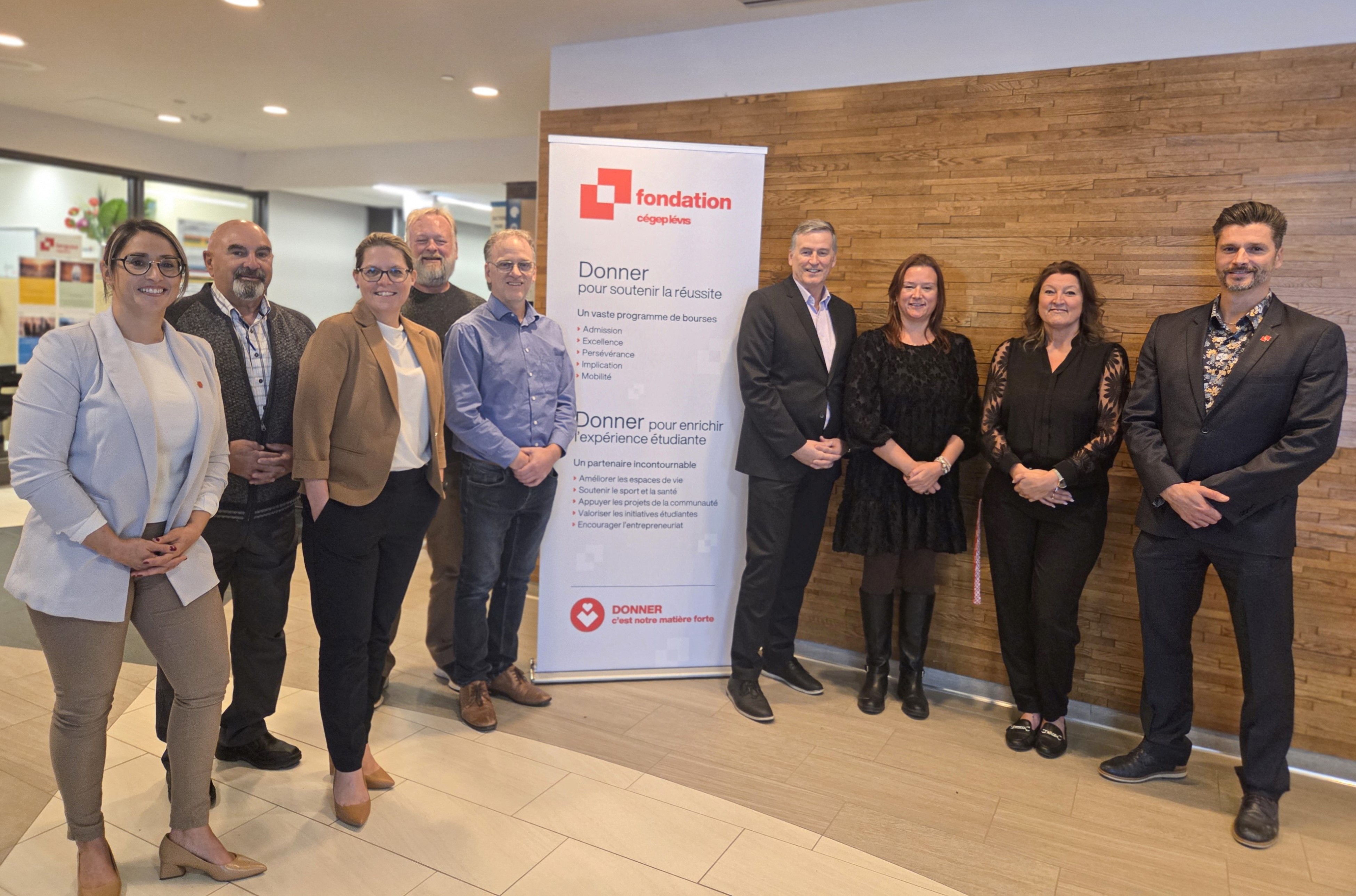 La Fondation du Cégep de Lévis accueille de nouveaux visages