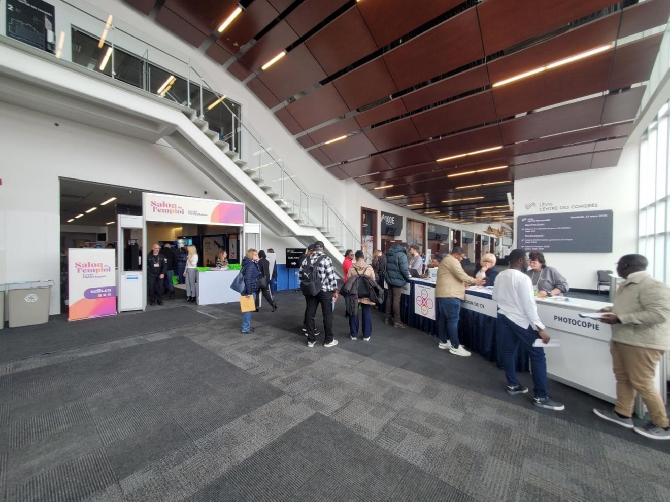 Retour du Salon de l’emploi Lévis-Bellechasse