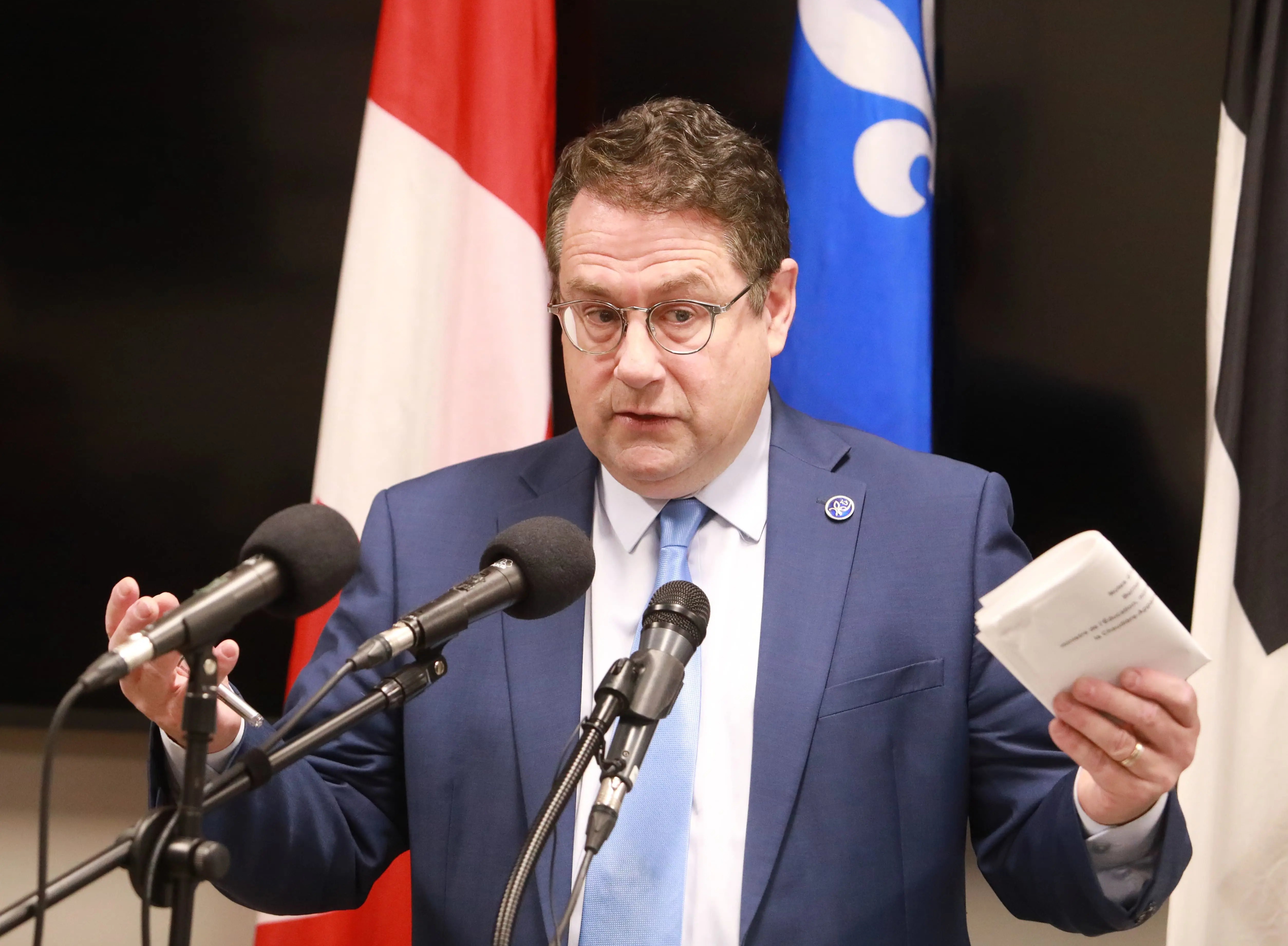 Bernard Drainville se lance dans la course