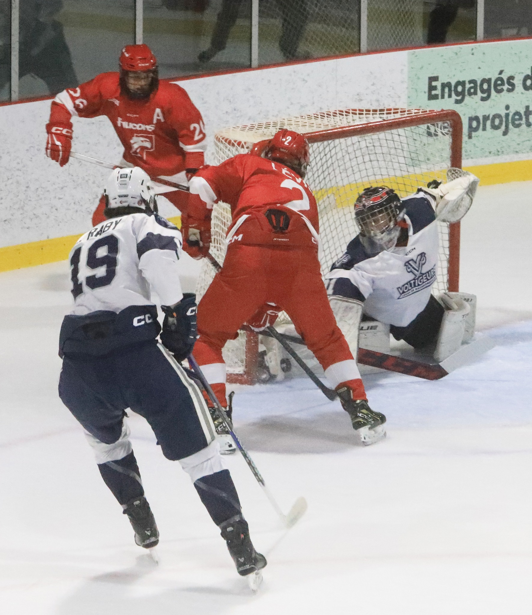 Les Faucons défaits par Drummondville 