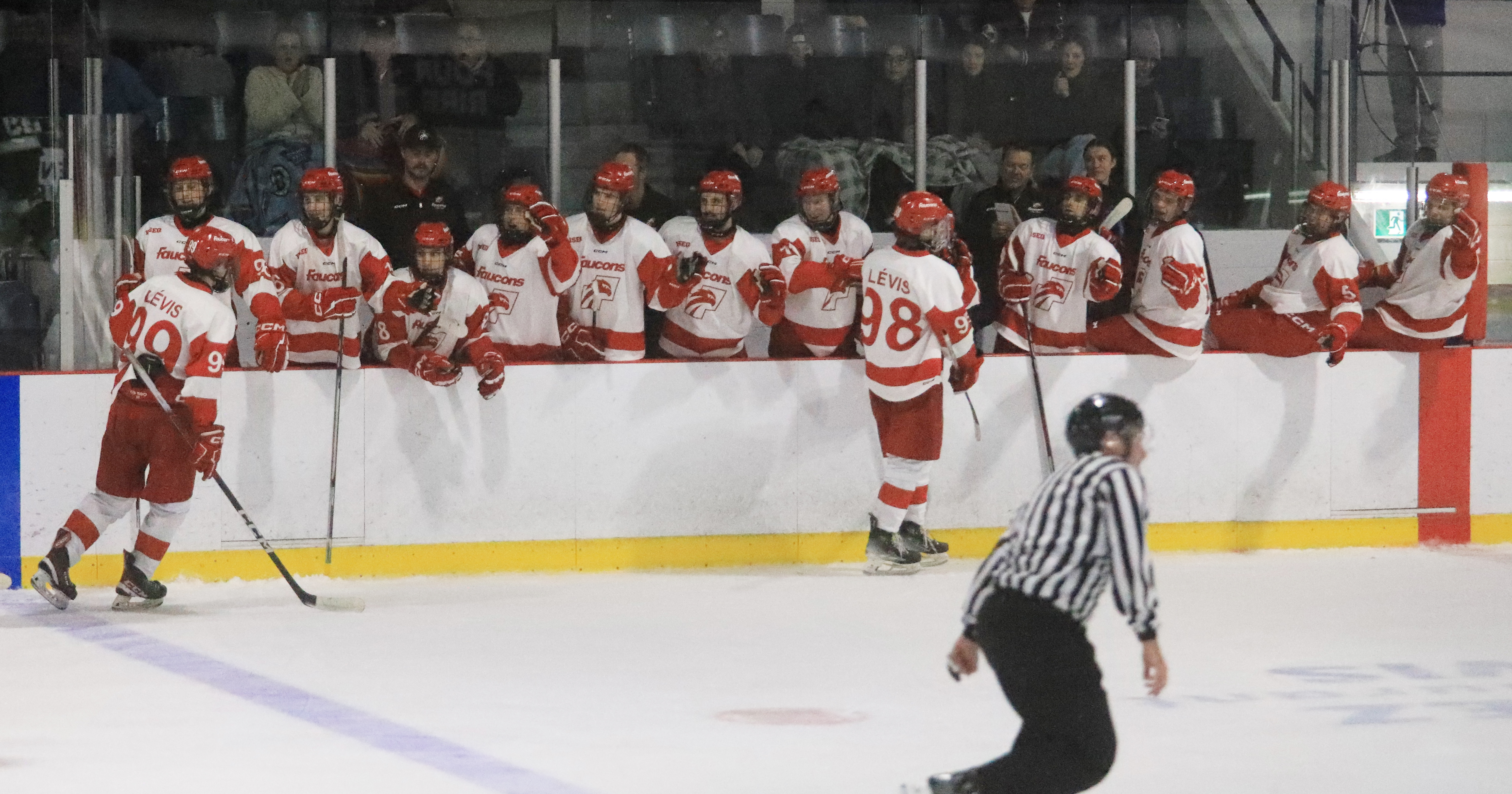Les Faucons baissent pavillon