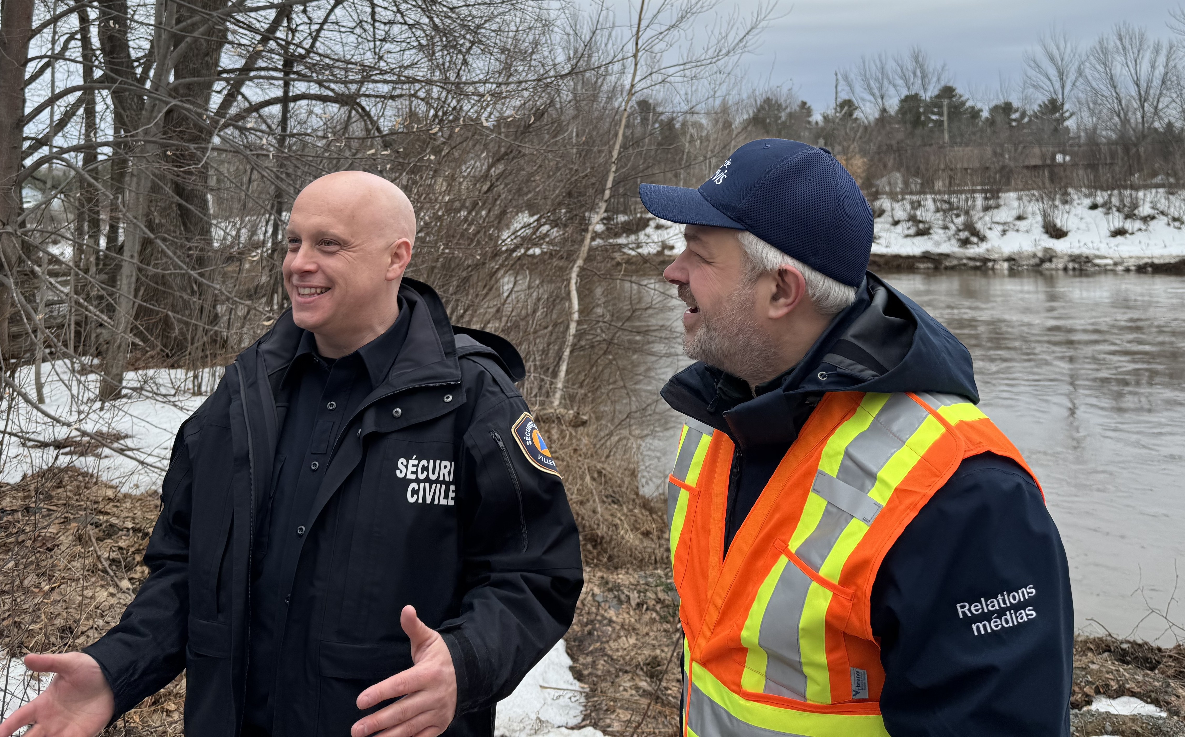 Une opération brise-glace lancée sur la rivière Beaurivage à Lévis