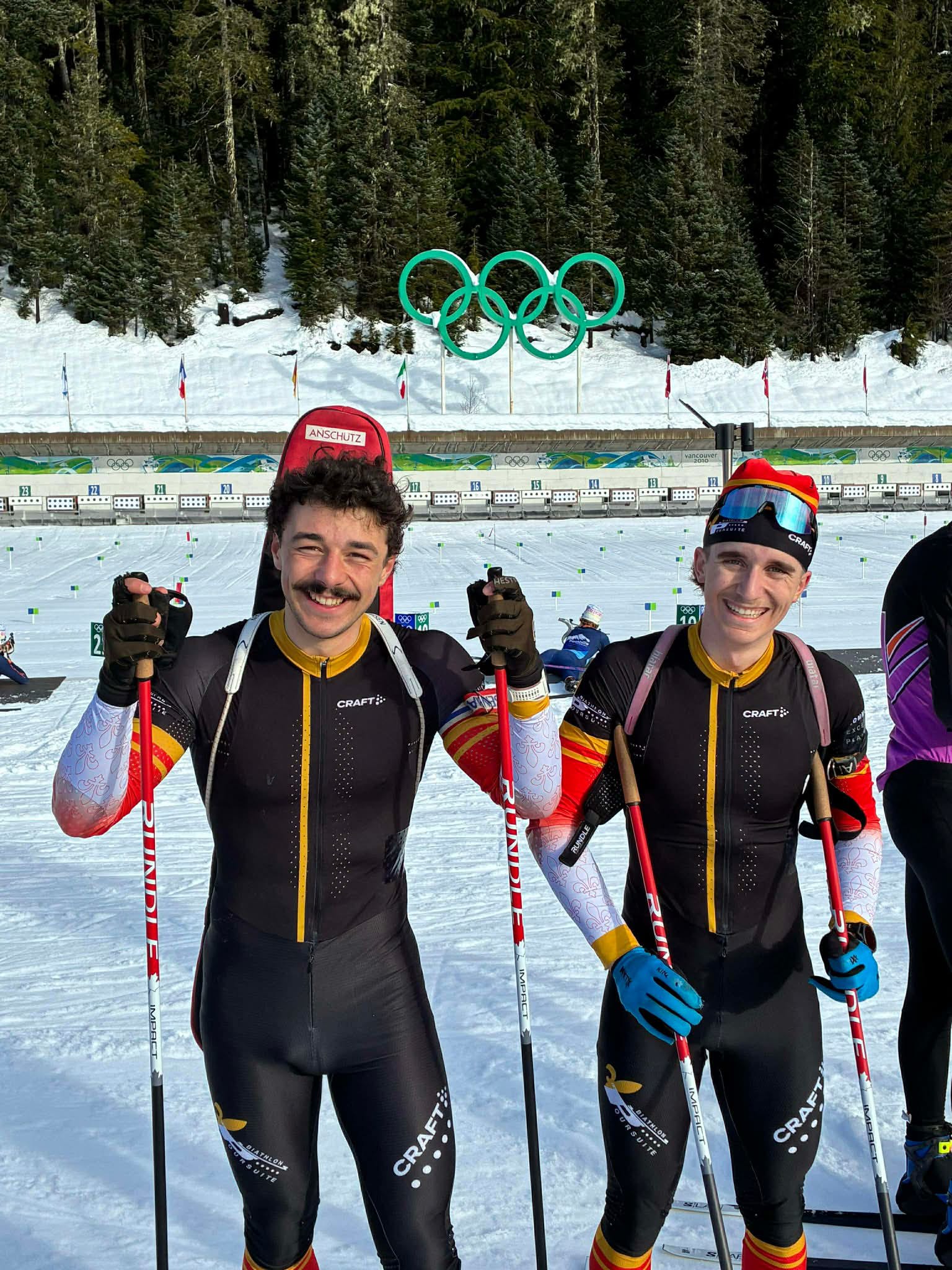 William et Valère visent juste à Whistler