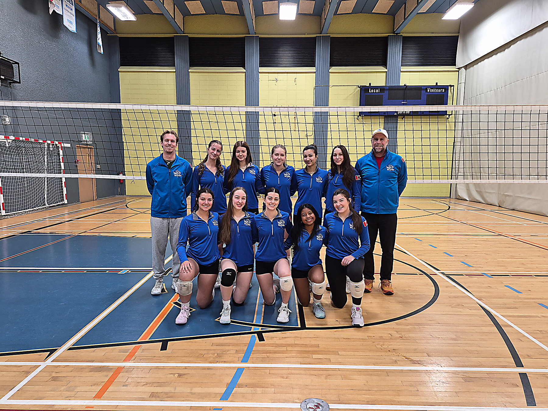 Une équipe de volleyball lévisienne en Italie