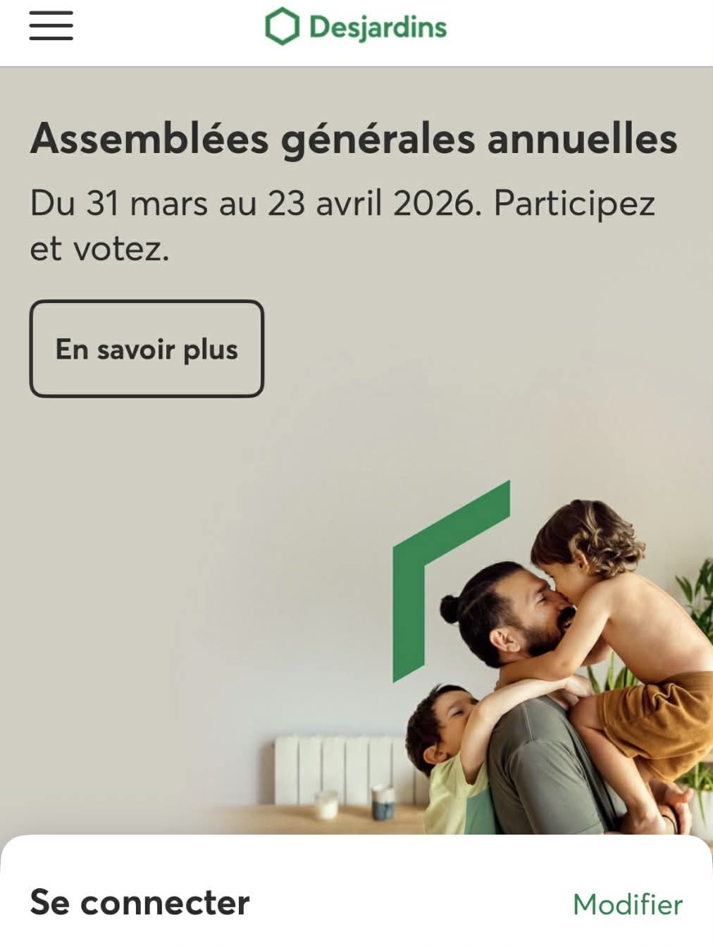 Desjardins apportera des modifications