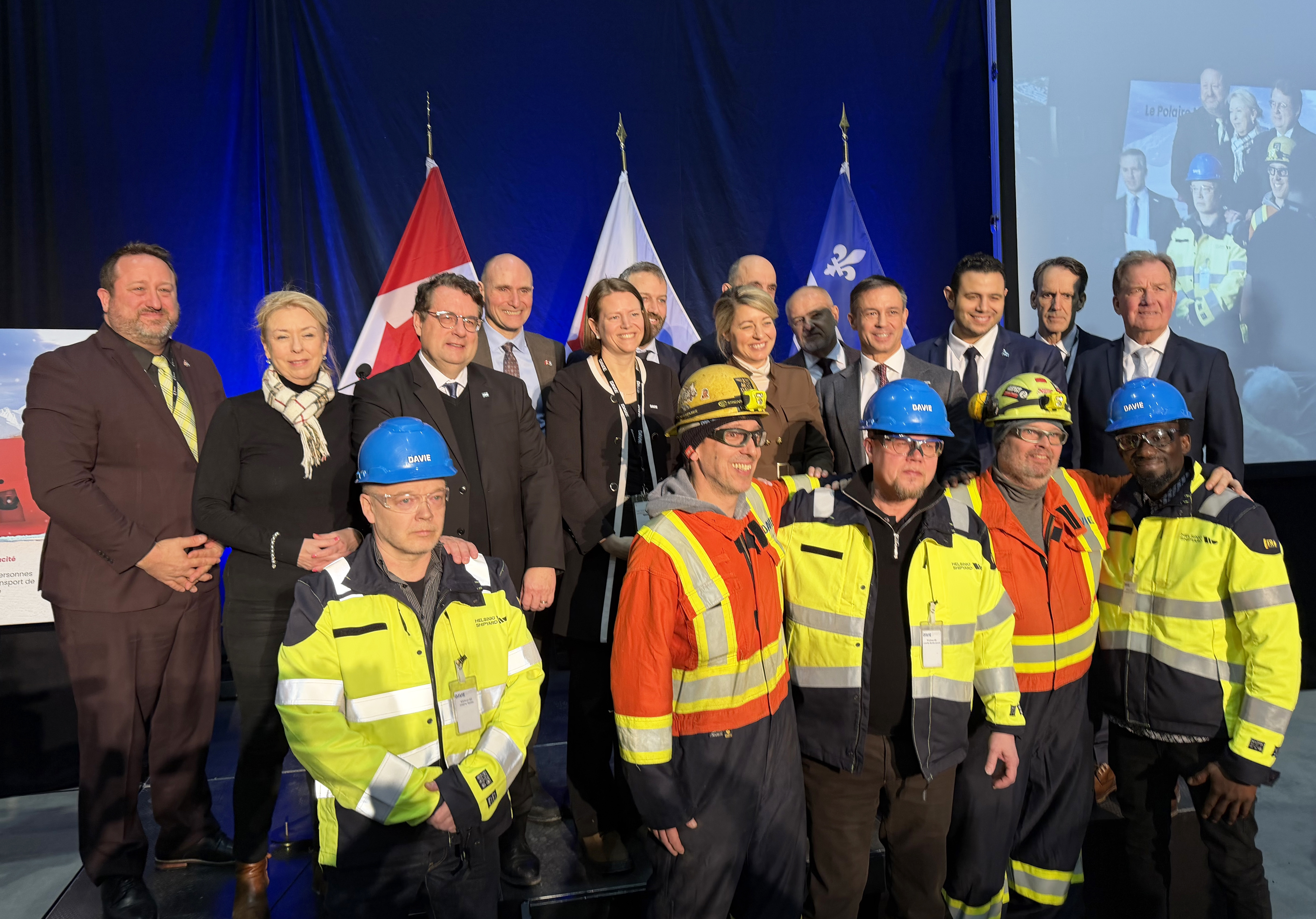 Davie lance la construction du Polaire Max