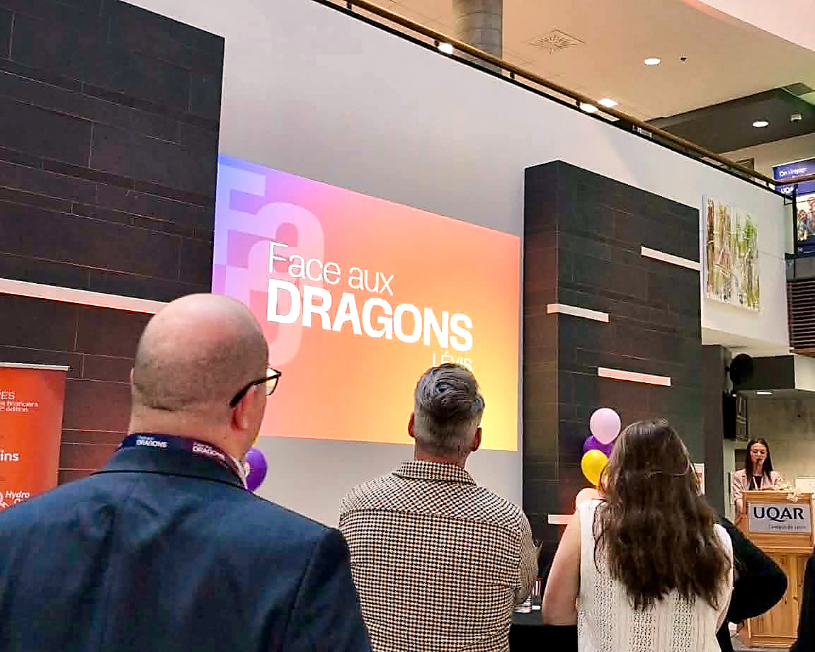 Soirée réussie pour Face aux Dragons Lévis