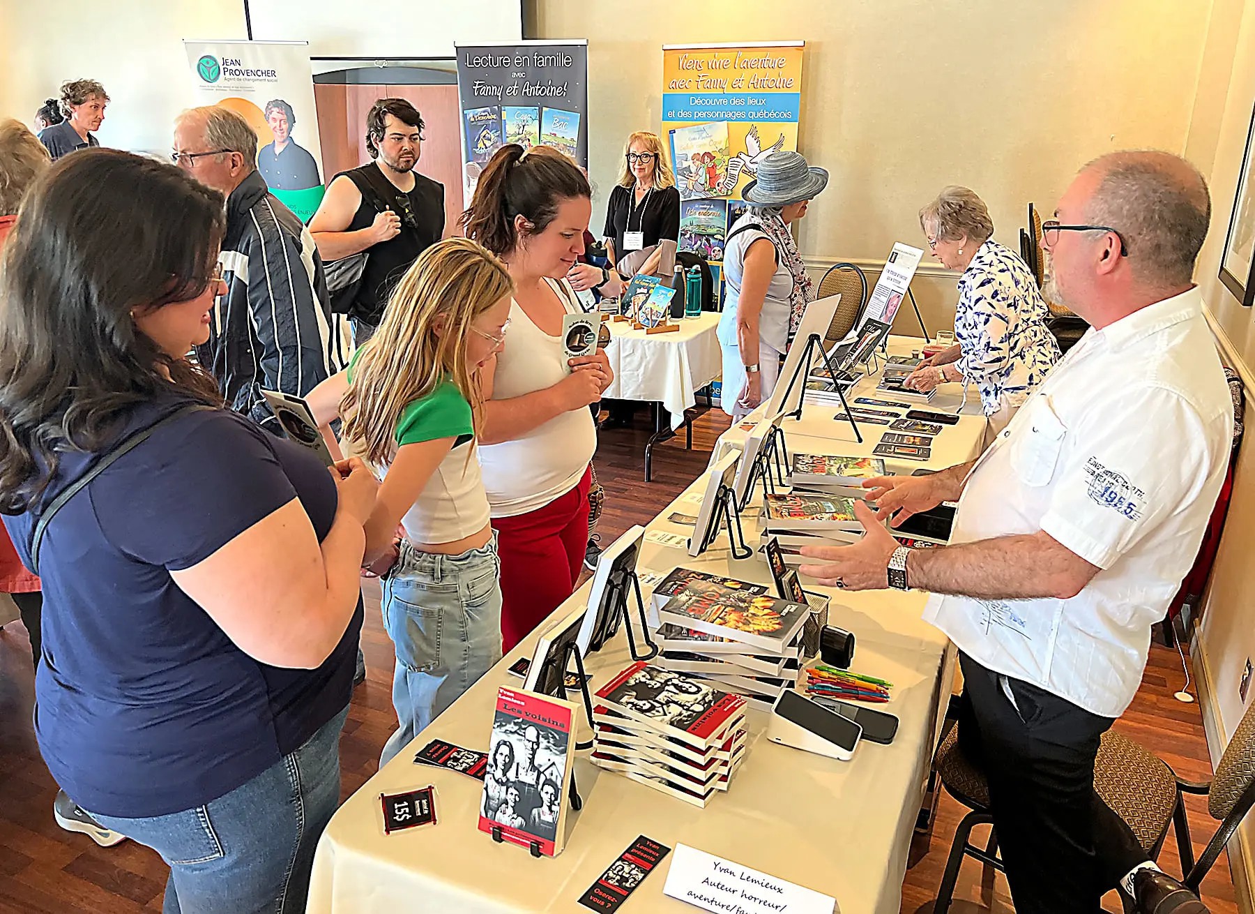 Troisième édition du Salon du livre du Grand Lévis