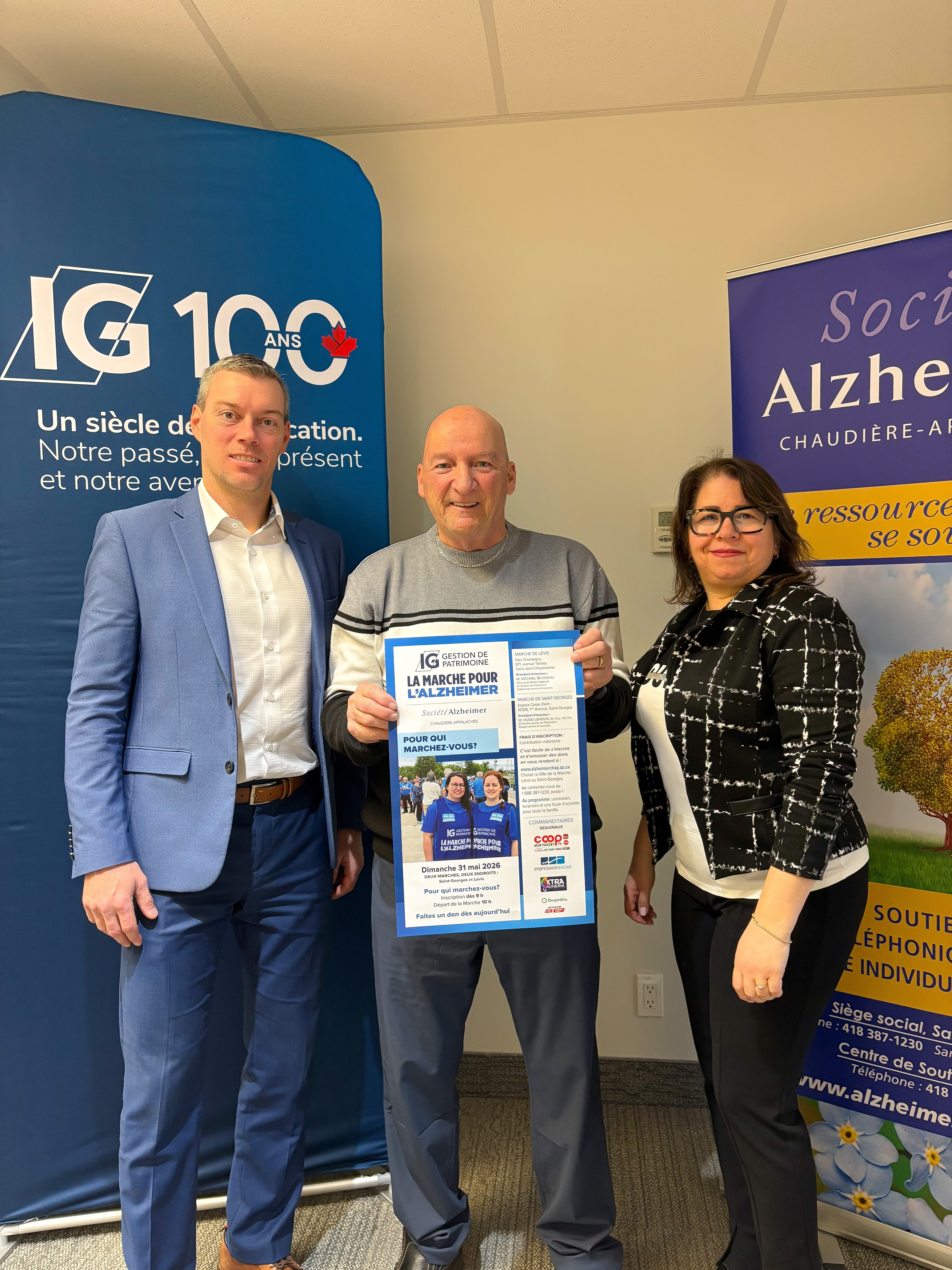 Objectif 50 000 $ pour la Marche pour l’Alzheimer 