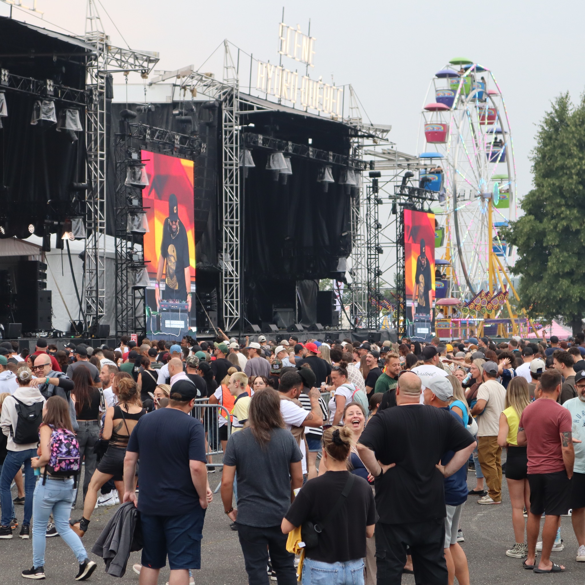Le phénomène Angine de poitrine de passage au parc Champigny