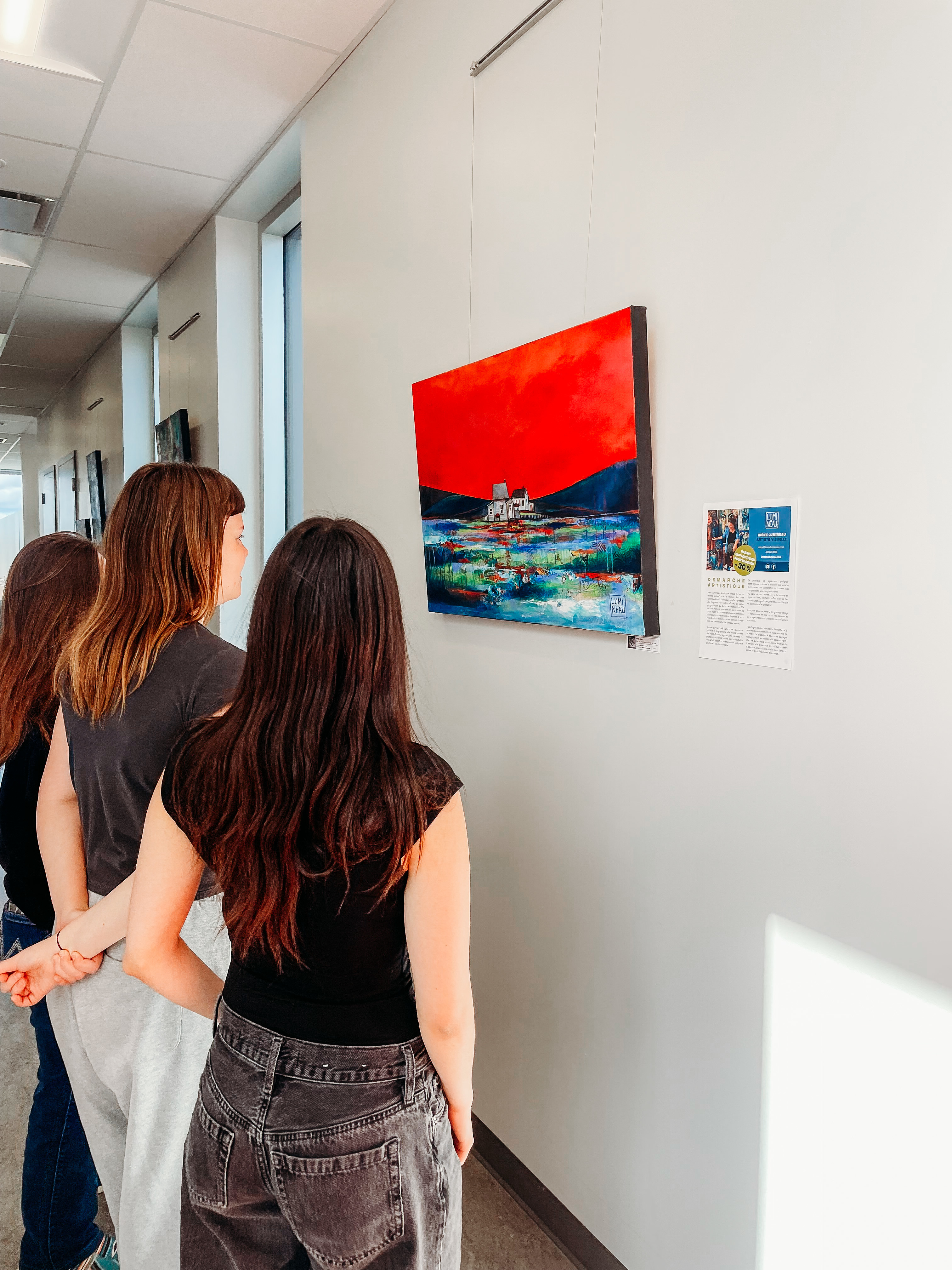 Une galerie d’art éphémère au Campus de Lotbinière