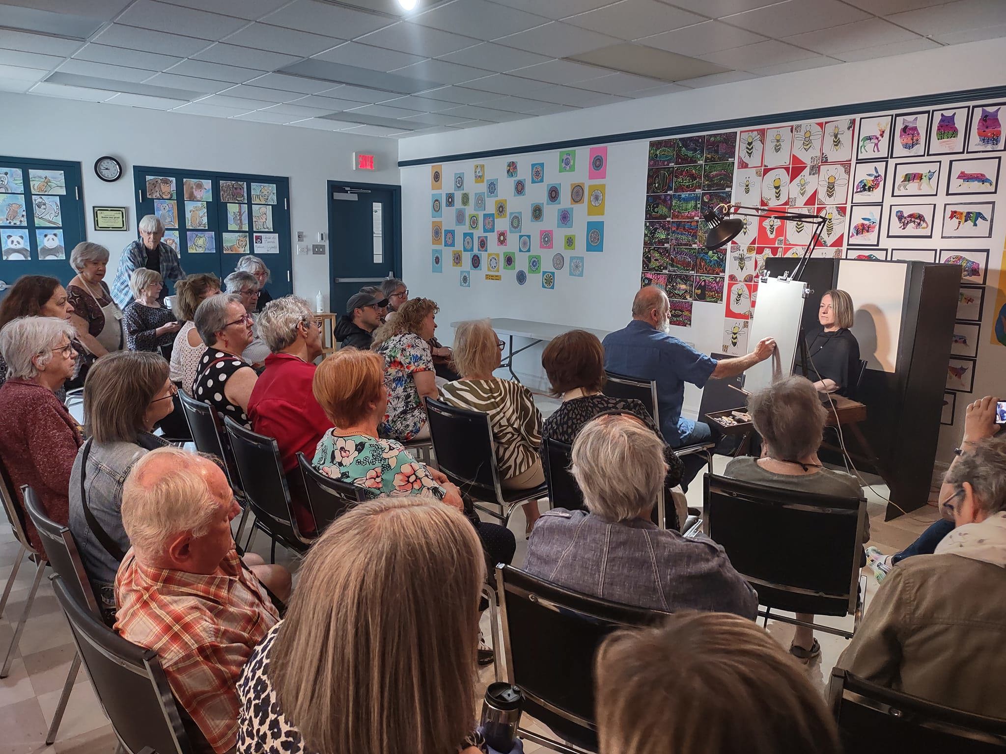 Peindre à Beaumont : un symposium axé sur la rencontre et la création