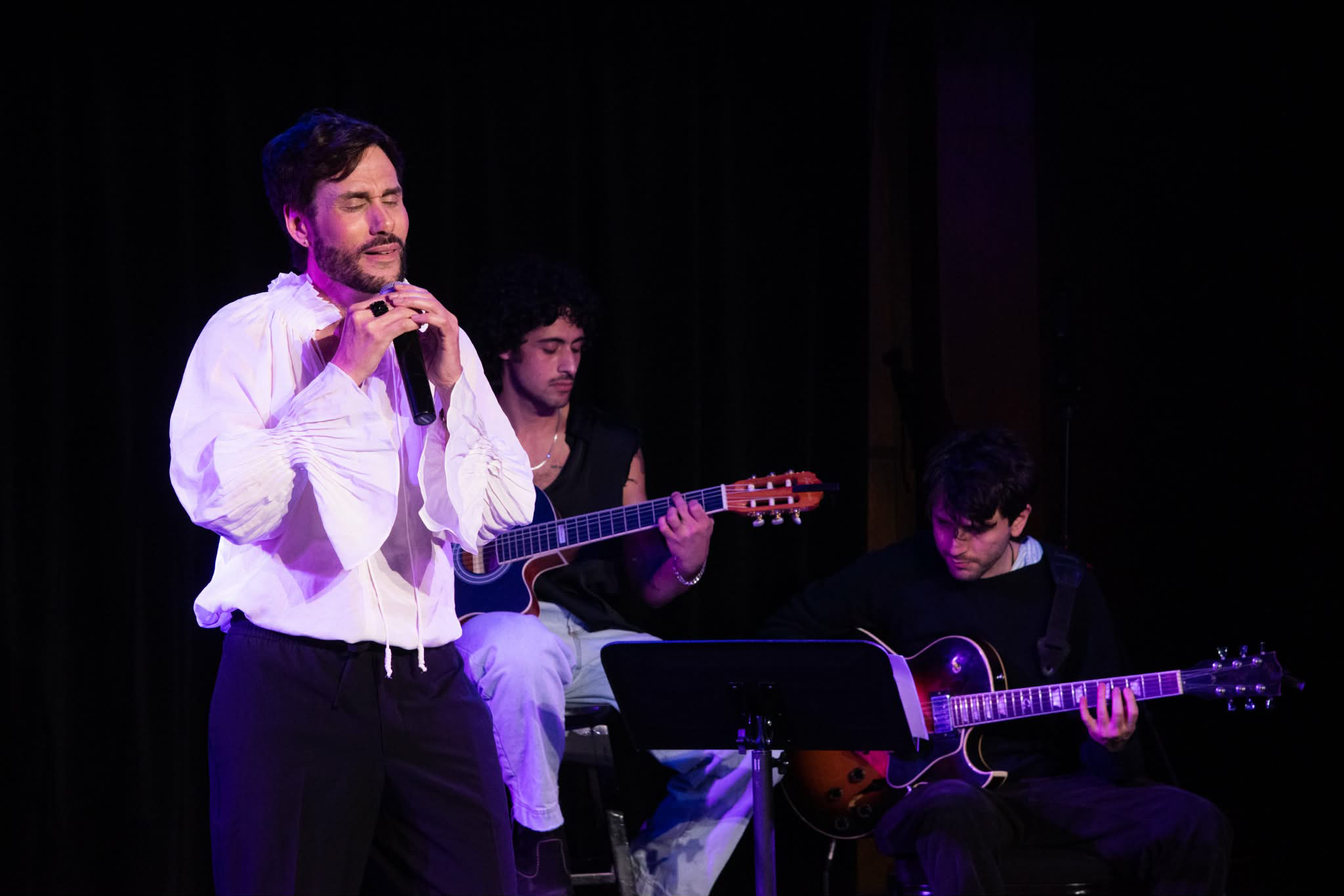 Marty en mode acoustique à Lévis