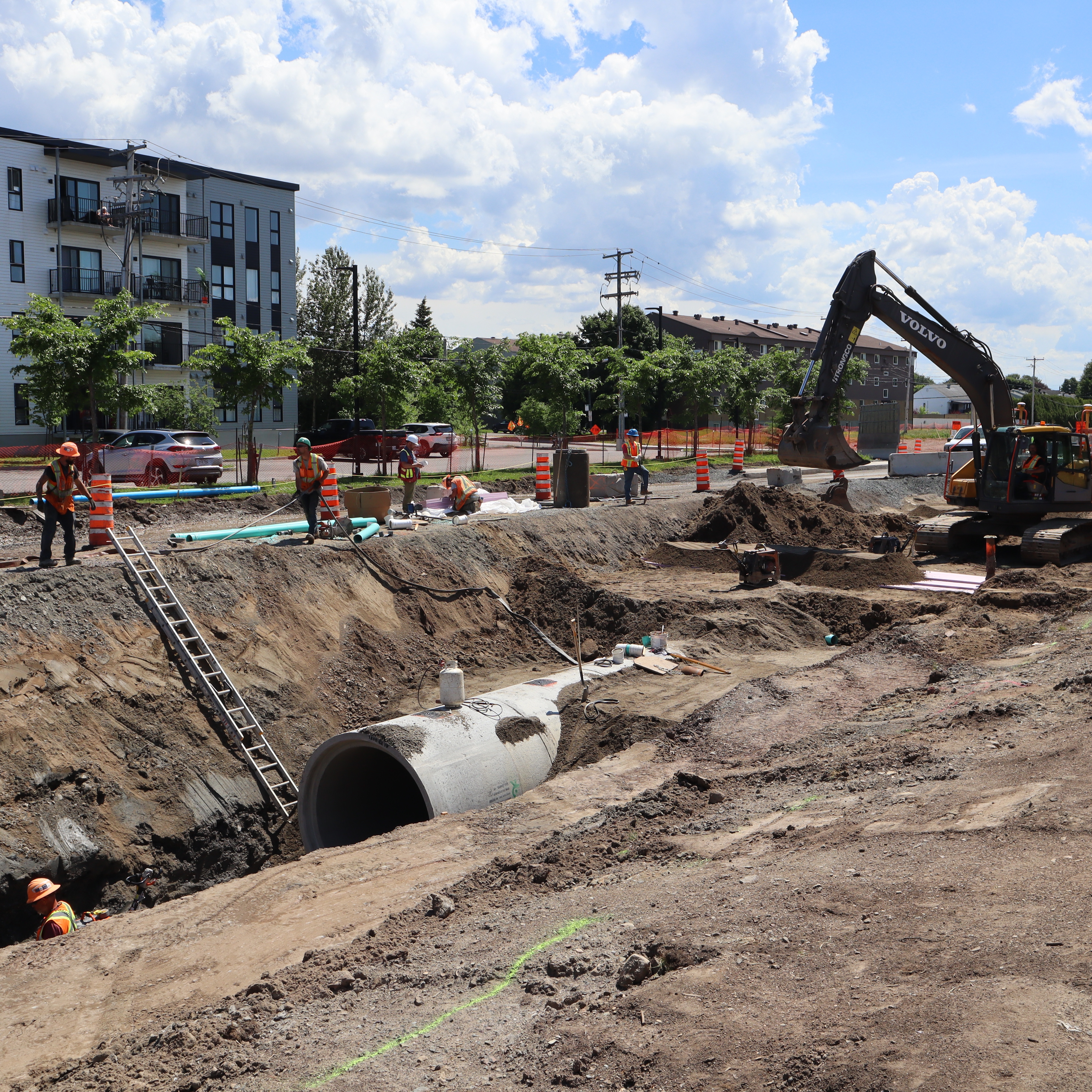 Travaux sur Étienne-Dallaire : intersection fermée pour deux à trois semaines